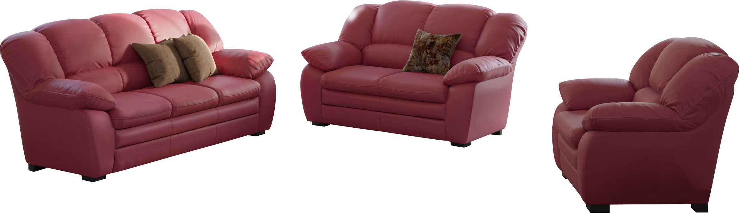 COTTA Polstergarnitur »Casino, Sofa Set, 3-2-1 Sitzer, Wohnzimmer Garnitur« günstig online kaufen