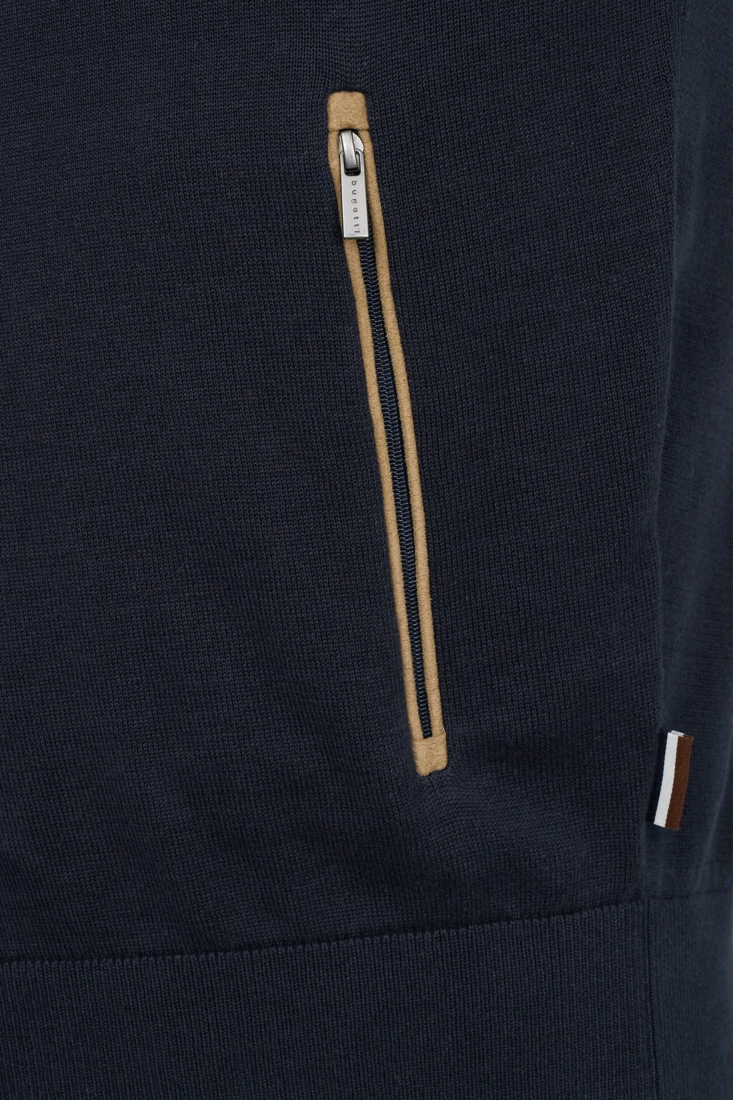 bugatti Strickjacke, mit Reißverschluss