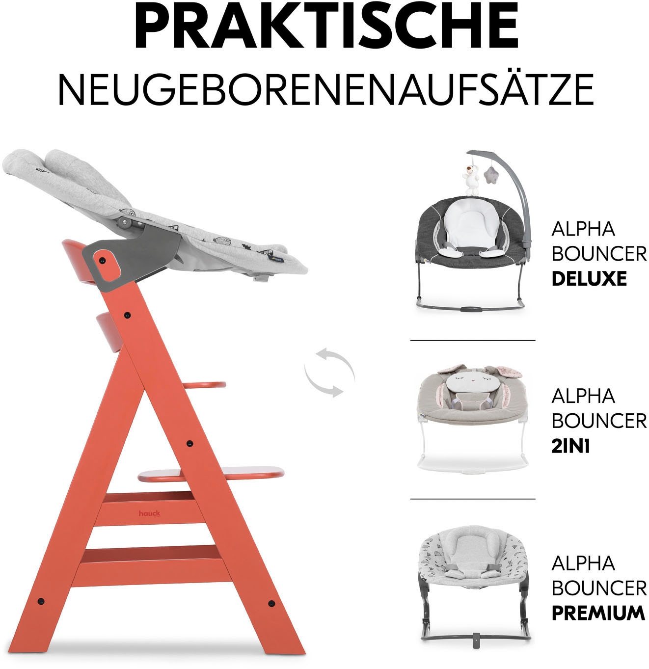 Hauck Hochstuhl »Alpha+, Cork«, FSC® - schützt Wald - weltweit