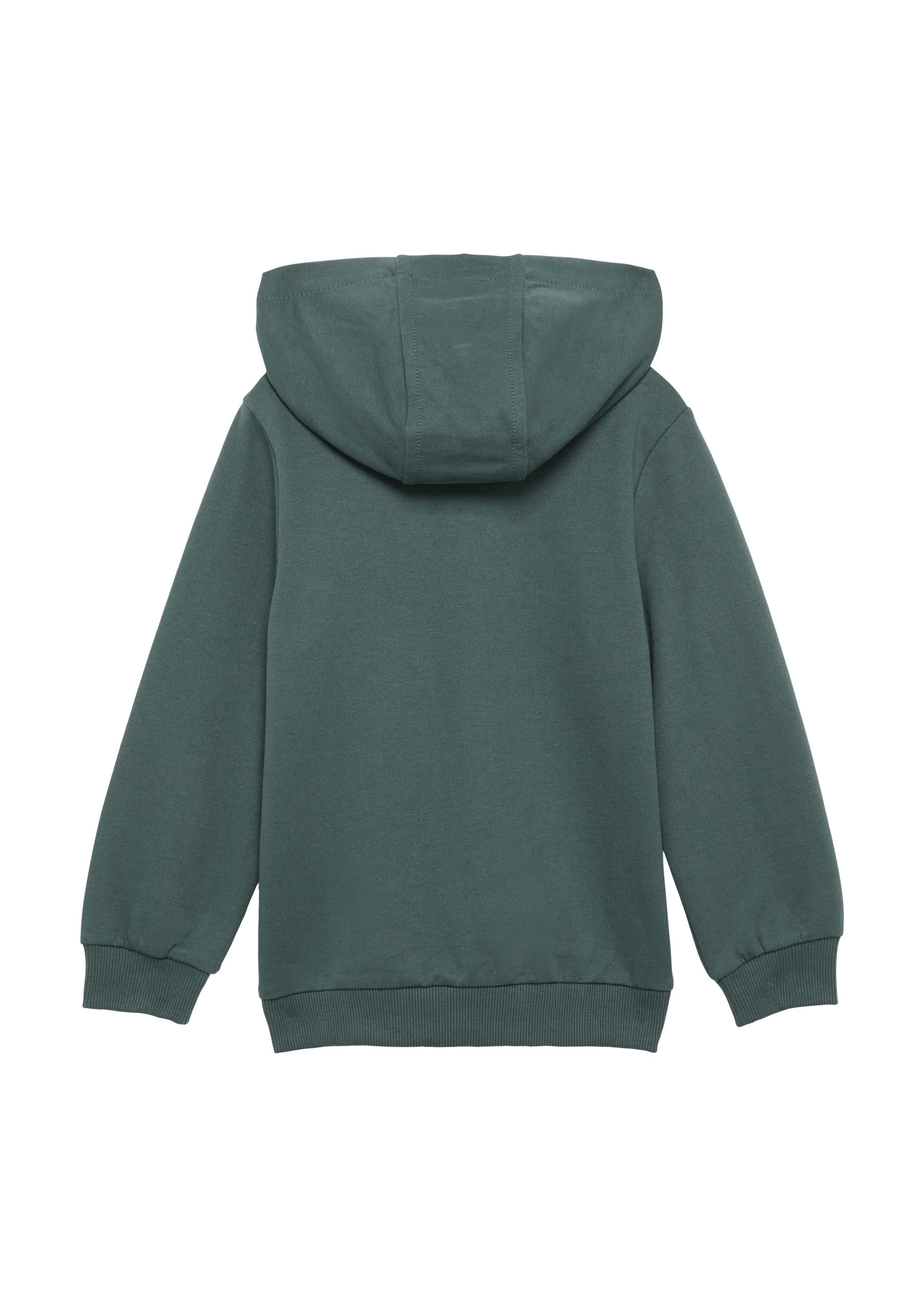 s.Oliver Junior Kapuzensweatshirt, mit Logo-Print
