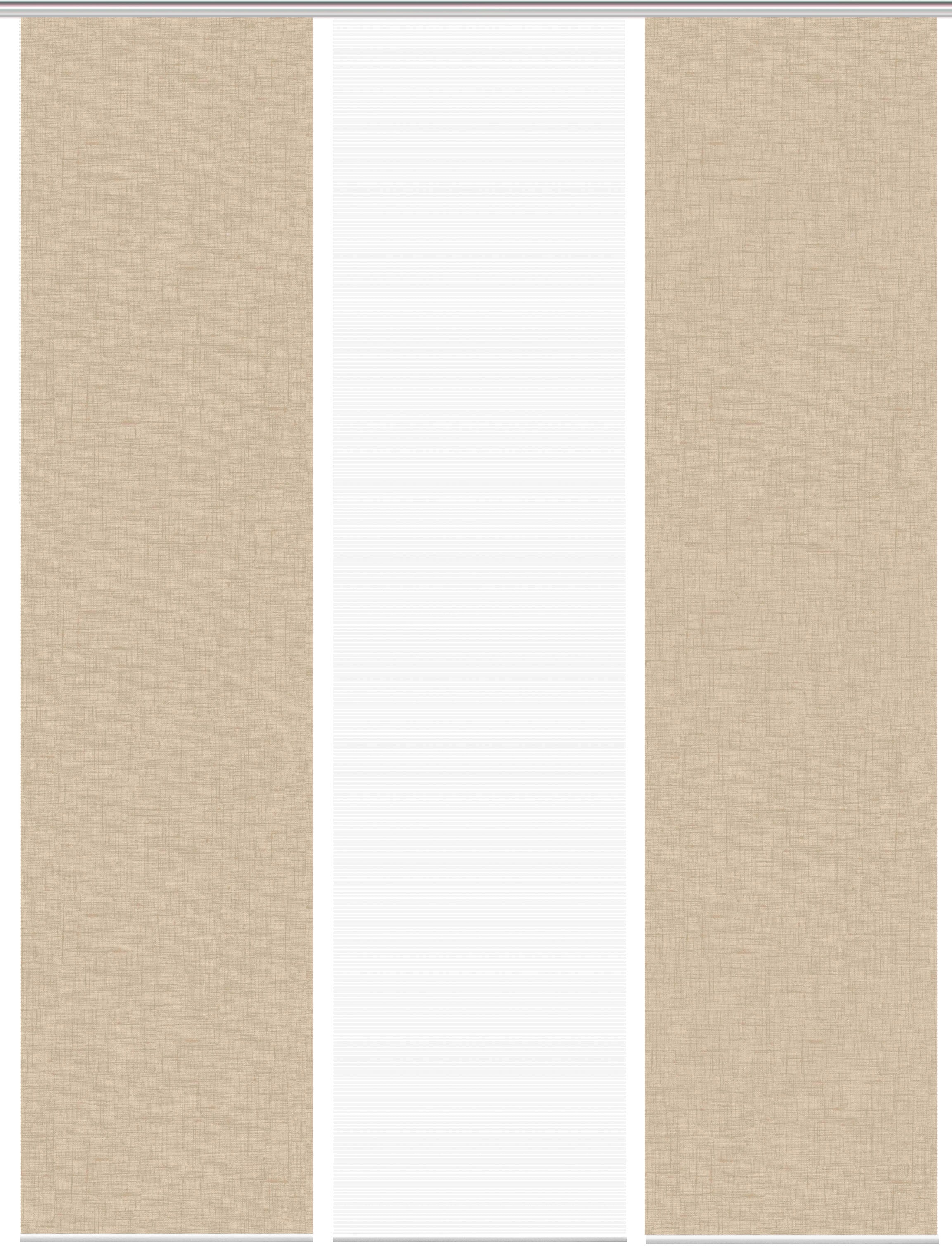 Vision S Schiebegardine »PIVE 3er SET« Paneelwagen 3 Stk. tlg. Schiebevorhang Digidruck 3er Set PIVE