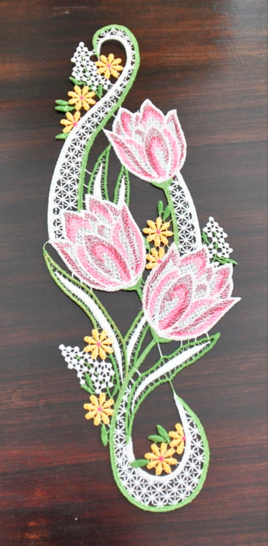 Stickereien Plauen Fensterbild »Frühling« günstig online kaufen