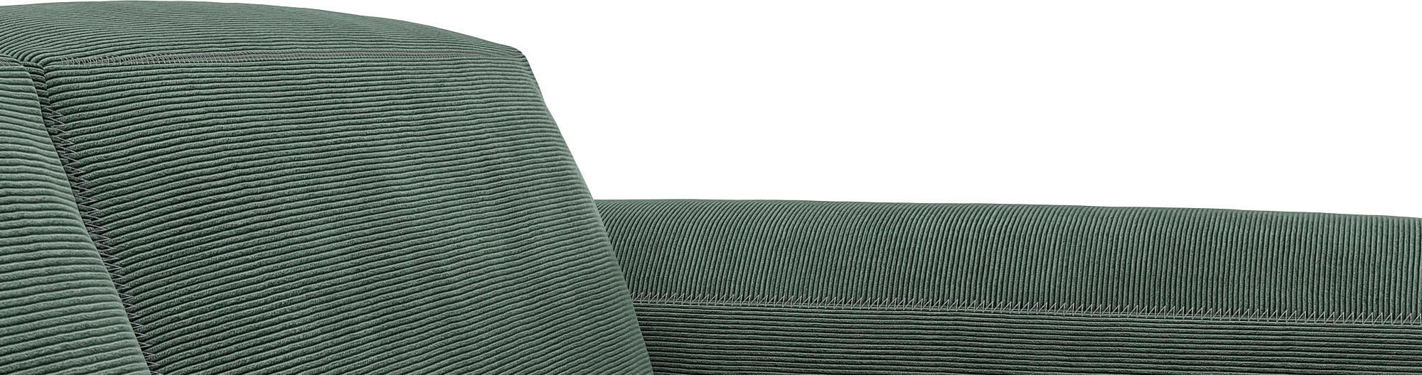 FLEXLUX Ecksofa »Lucera Chaislongue rechts oder links, L-Form, bequem«, modern & anschmiegsam, Kaltschaum, Stahl-Wellenunterfederung