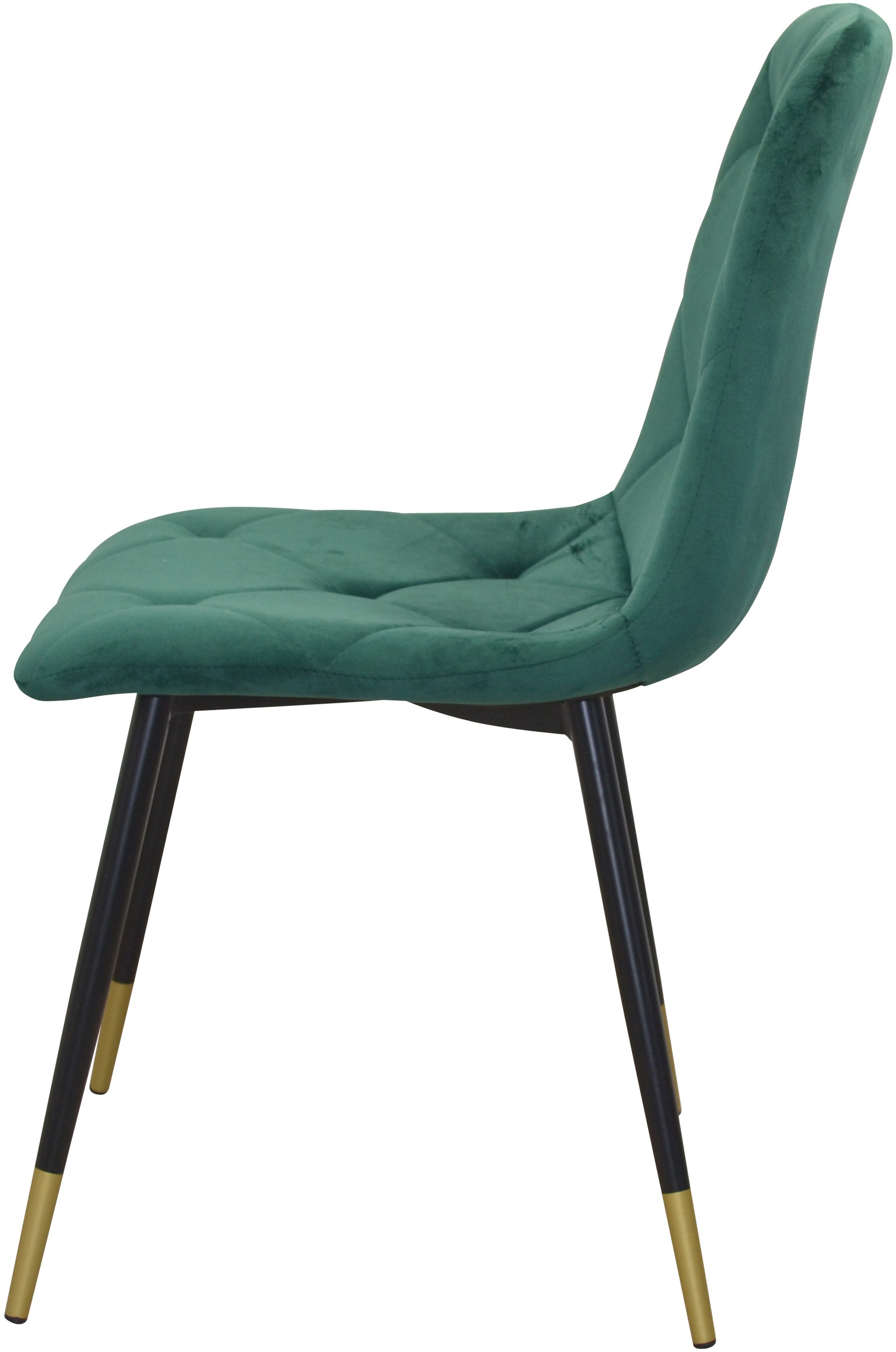 HOFMANN LIVING AND MORE Polsterstuhl, (Set), 2 St., Samtoptik-Polyester