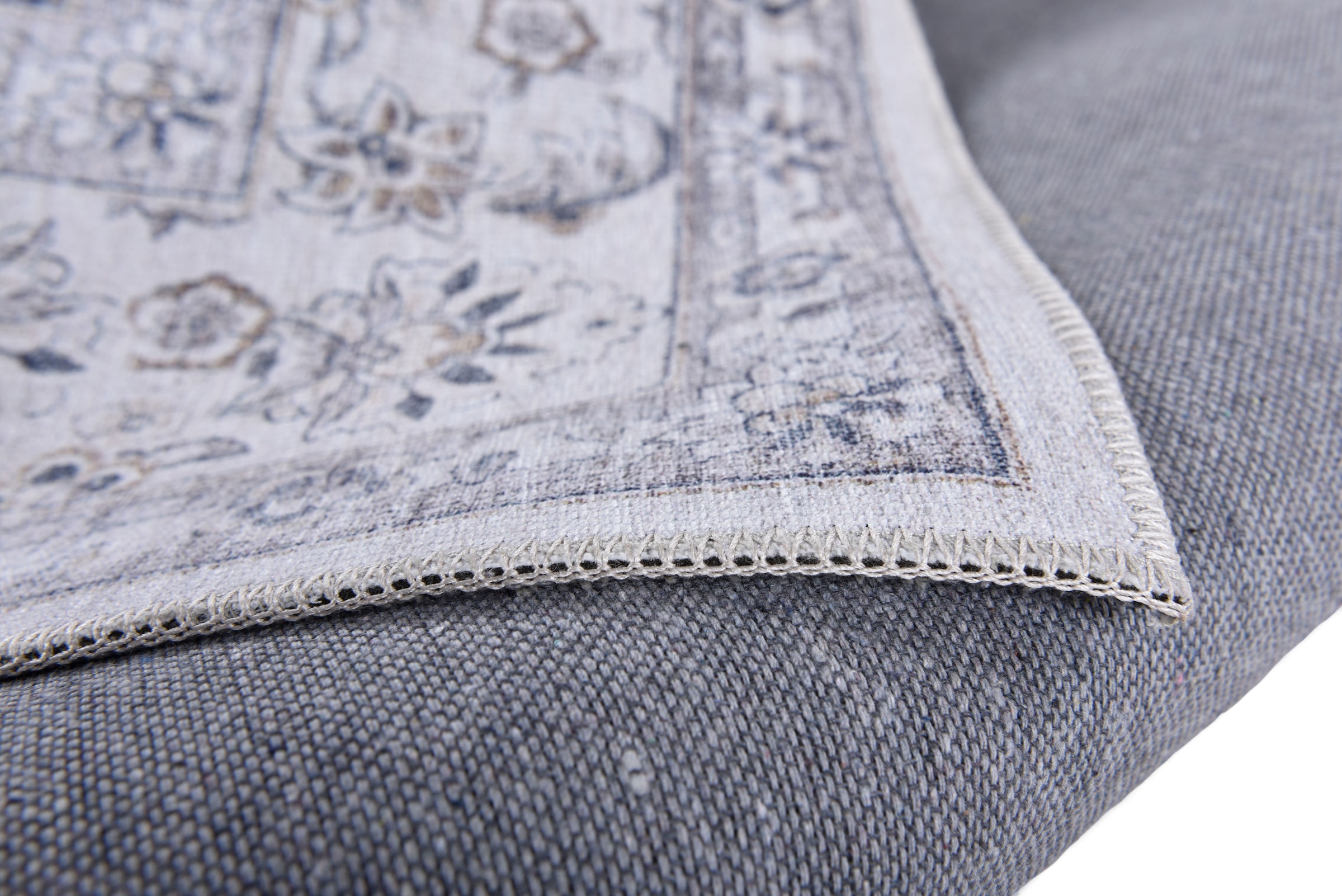 Gino Falcone Teppich »Cecilia 069«, rechteckig, 3 mm Höhe, Flachgewebe, bedruckt, Orient-Optik
