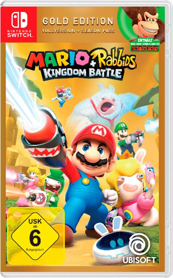 UBISOFT Spielesoftware »Mario & Rabbids Kingdom Battle Gold Edition«, Nintendo Switch