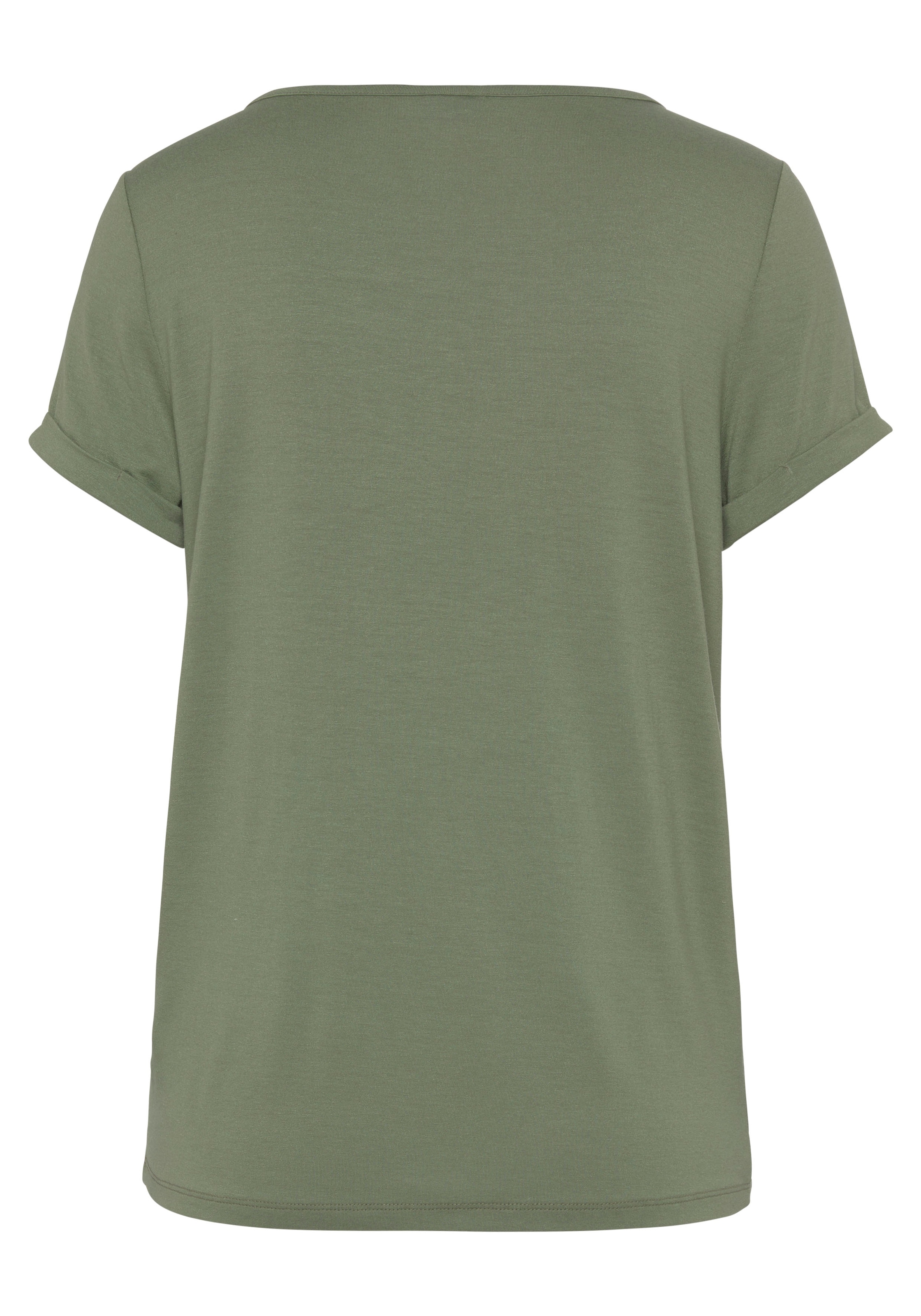 LASCANA T-Shirt, kaufen aus weicher Viscosemischung