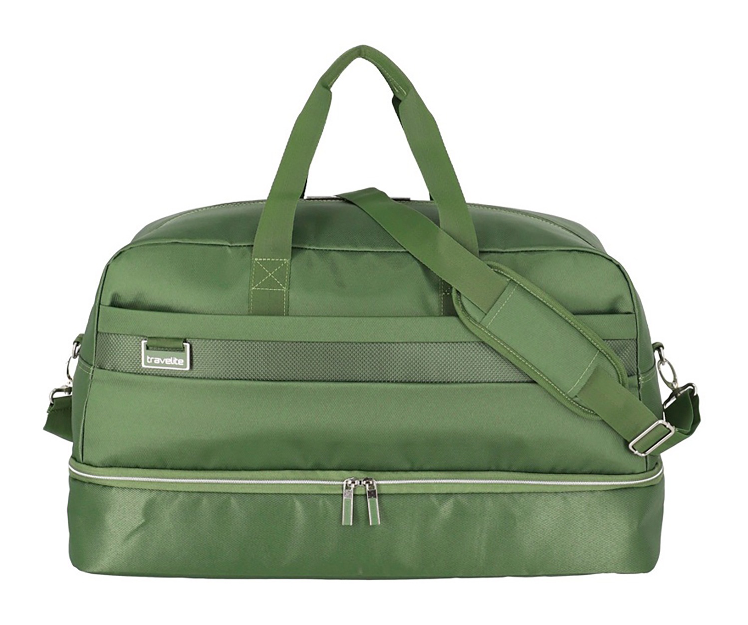 travelite Reisetasche »MIIGO Weekender mit Bodenfach«, Aufsteckfunktion und Bodenfach