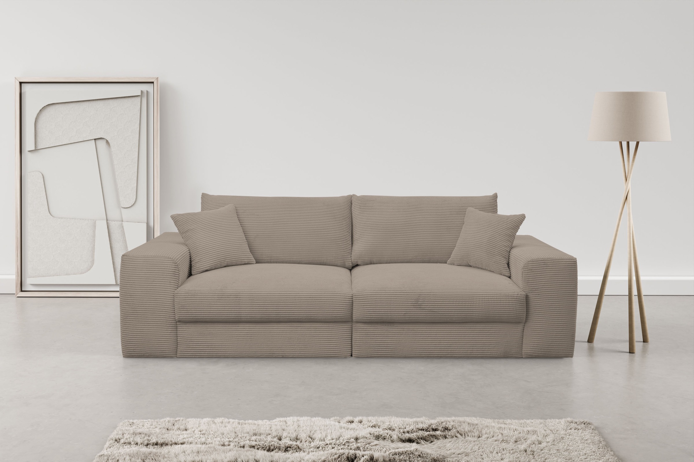 WERK2 Big-Sofa »Rozzana Mega Sofa mit viel Platz, aktuelle Bezüge. Breite 2 günstig online kaufen