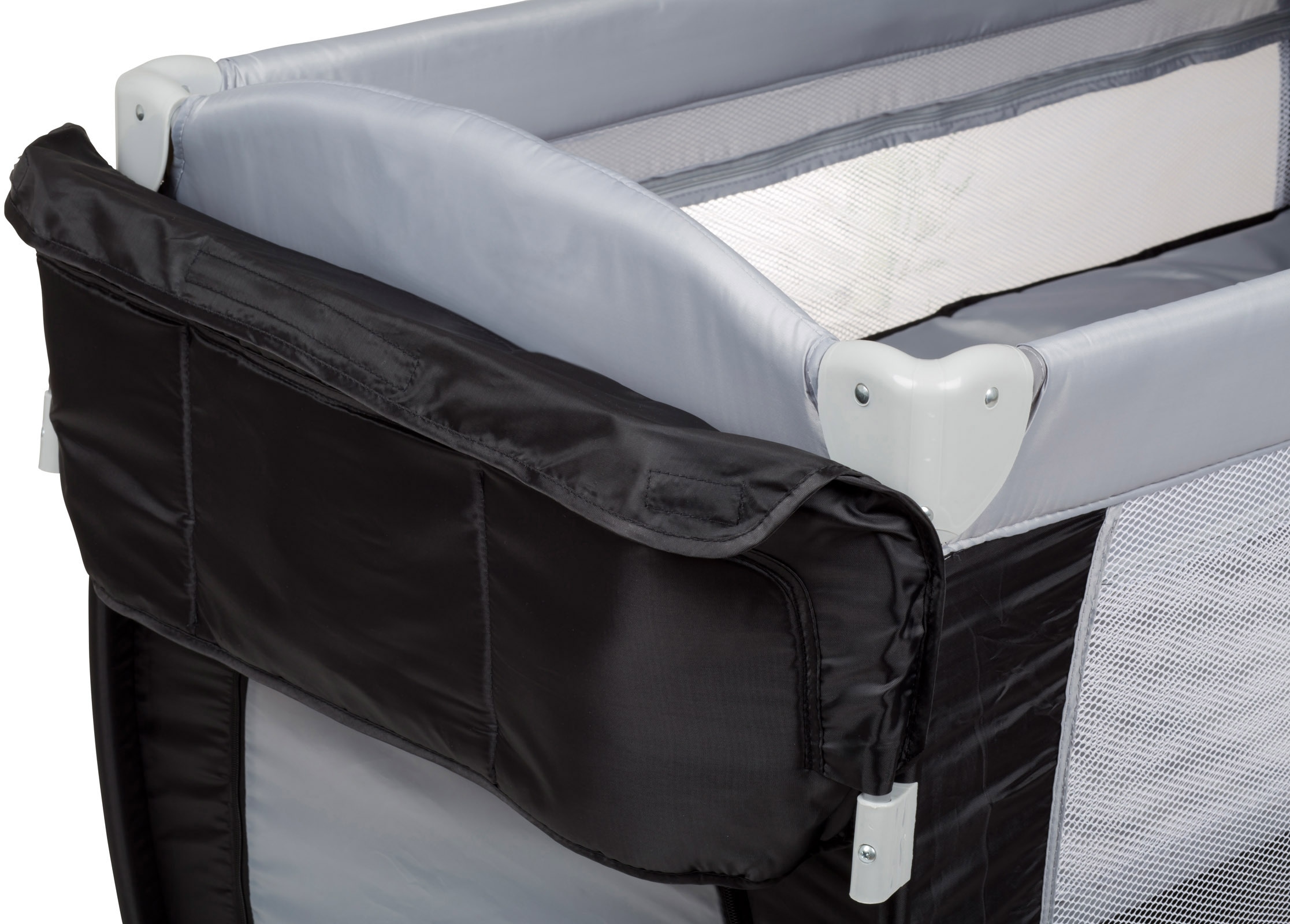 BabyGo Baby-Reisebett »Sleeper Deluxe, black«, mit Musik-Mobile