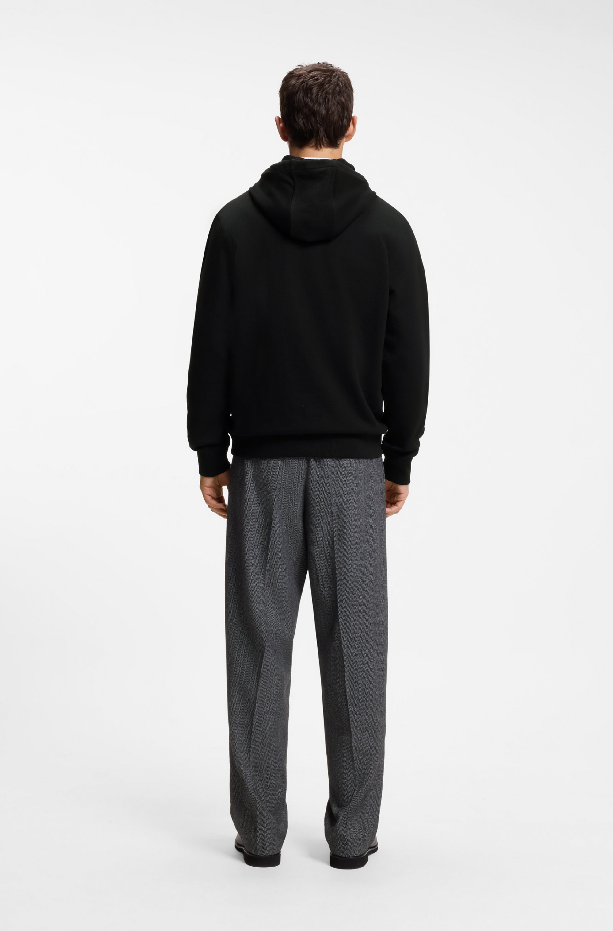 HUGO Kapuzensweatshirt »Daratschi«, Kapuze mit Kordelzug, Regular Fit Kängurutasche, HUGO Weblabel
