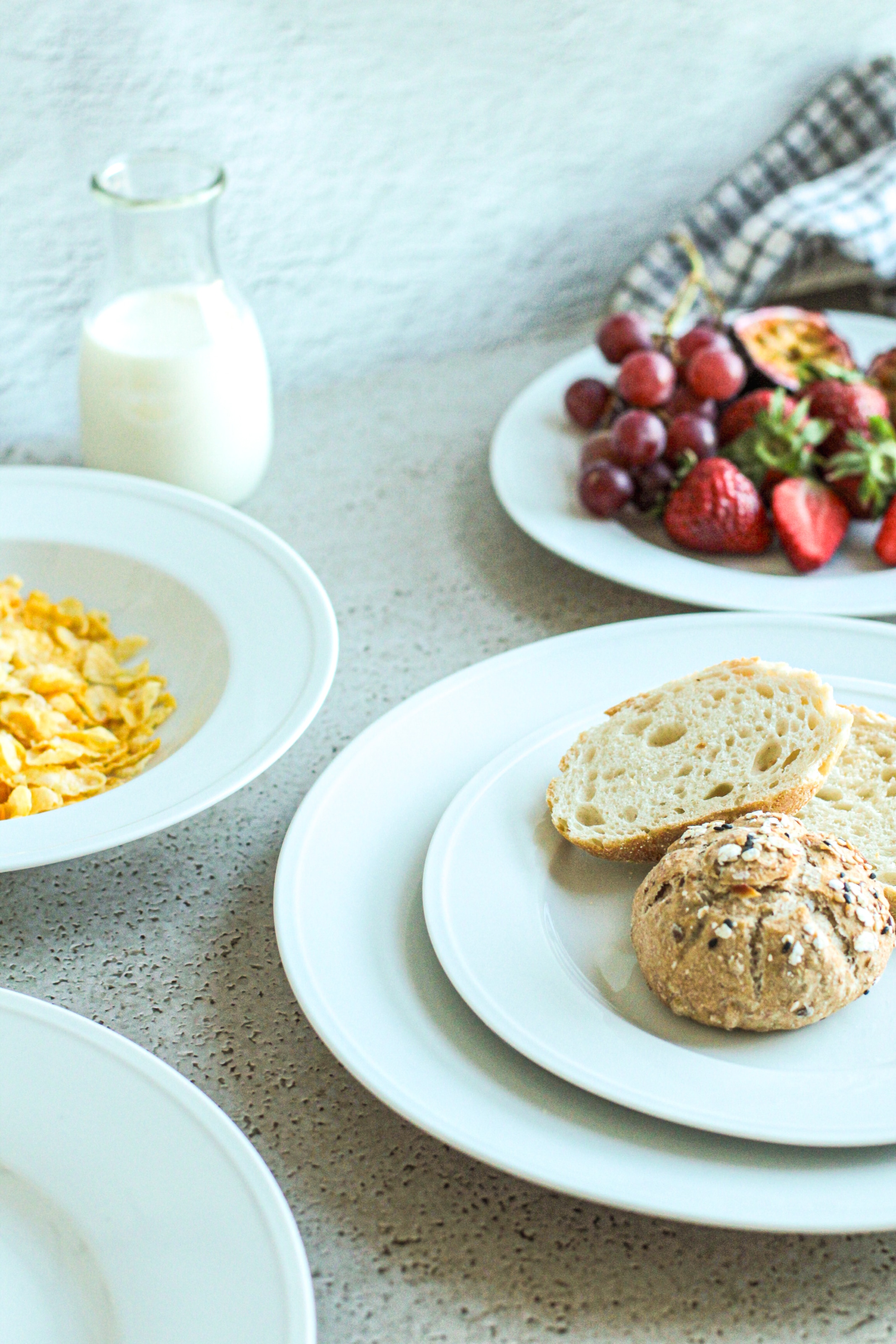 MÄSER Suppenteller »ARLONA, Suppenteller Set, Porzellan«