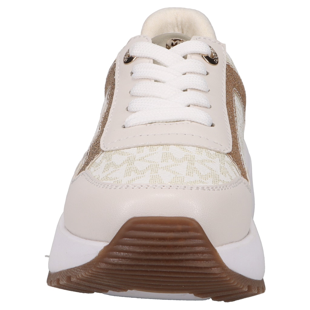 MICHAEL KORS KIDS Sneaker »COSMO MADDY«, mit goldfarbenen Deteails, Freizeitschuh, Halbschuh, Schnürschuh
