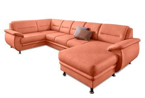 sit&more Wohnlandschaft »Mailand U-Form«, wahlweise mit Bettfunktion, frei im Raum stellbar
