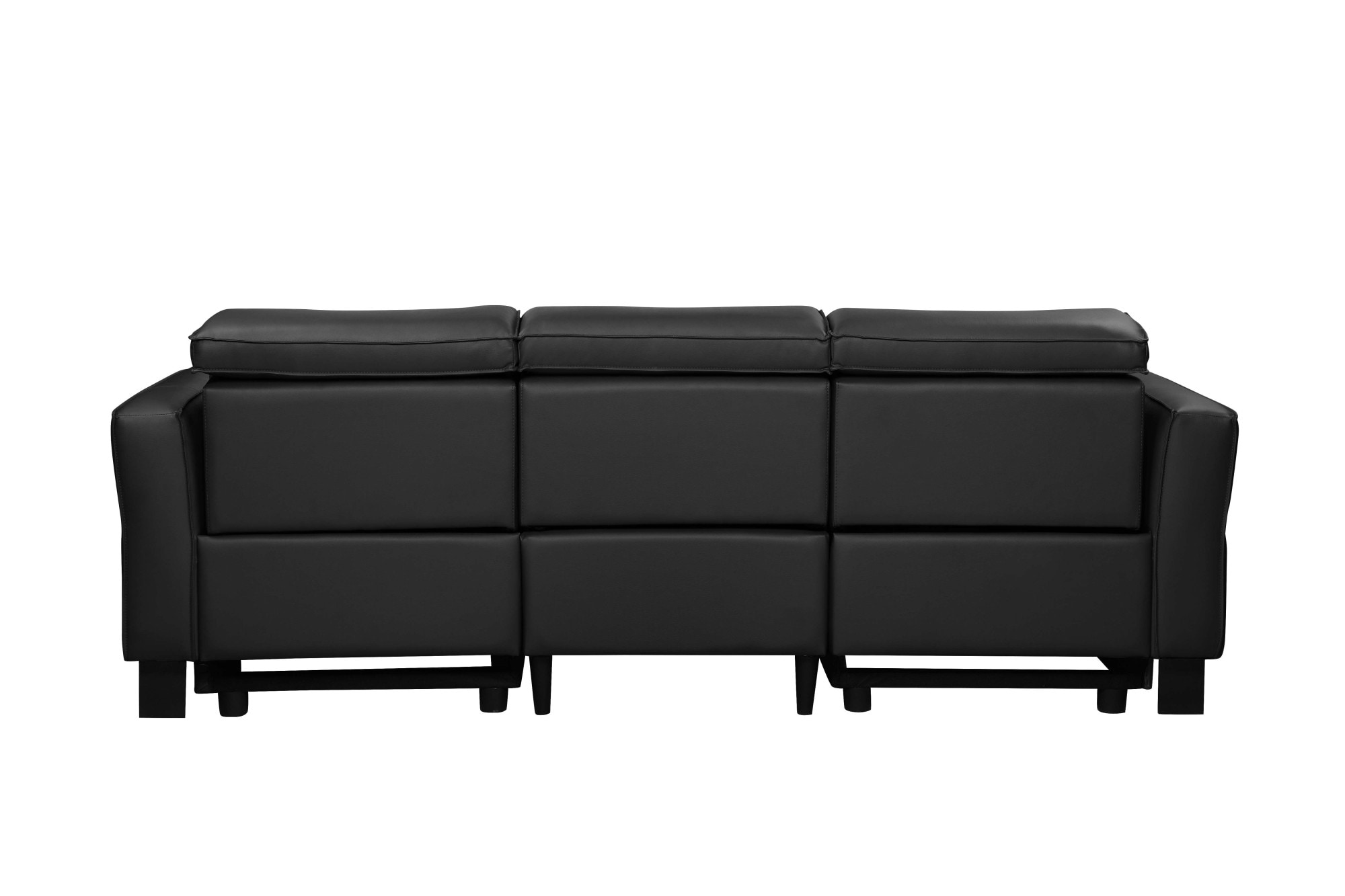 Places of Style 3-Sitzer »Carpari, 224cm, manuelle od. elektrische Relaxfunktion in 2 Sitzen«, mit USB-A/C, Kopfteilverstellung, Echtleder, Kunstleder, Webstoff