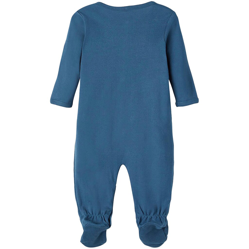 Name It Schlafoverall »NBMNIGHTSUIT 2P W/F MAJOLICA WHALE«, (Packung, 2 tlg.)
