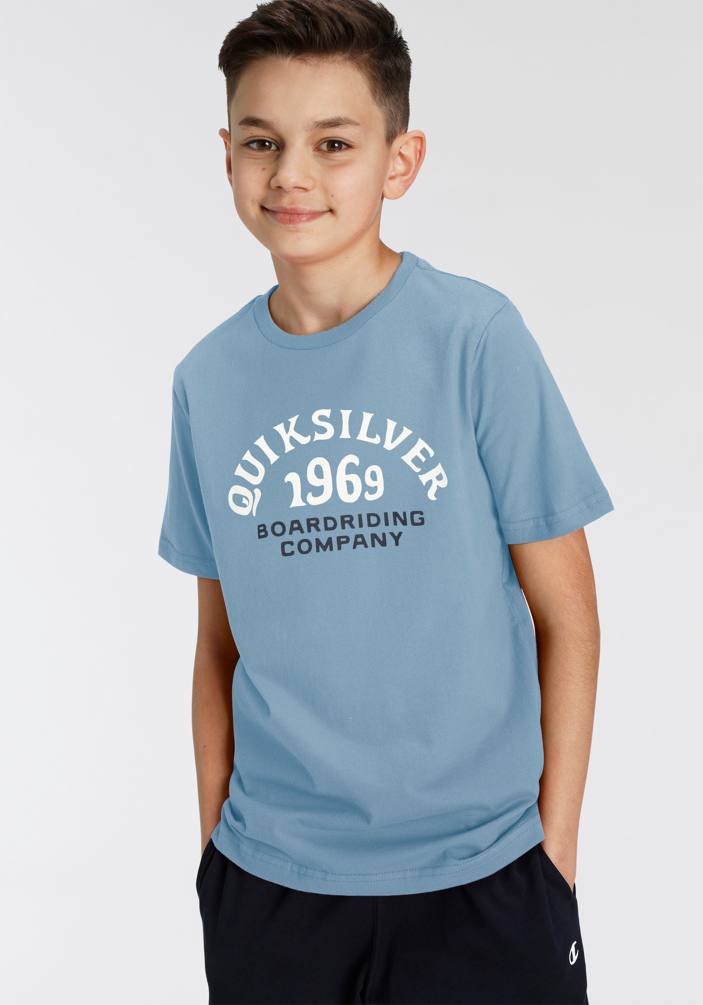 Quiksilver T-Shirt »BOWNESSHIDEPALM TEES«, (Packung, 2 tlg., 2er-Pack)