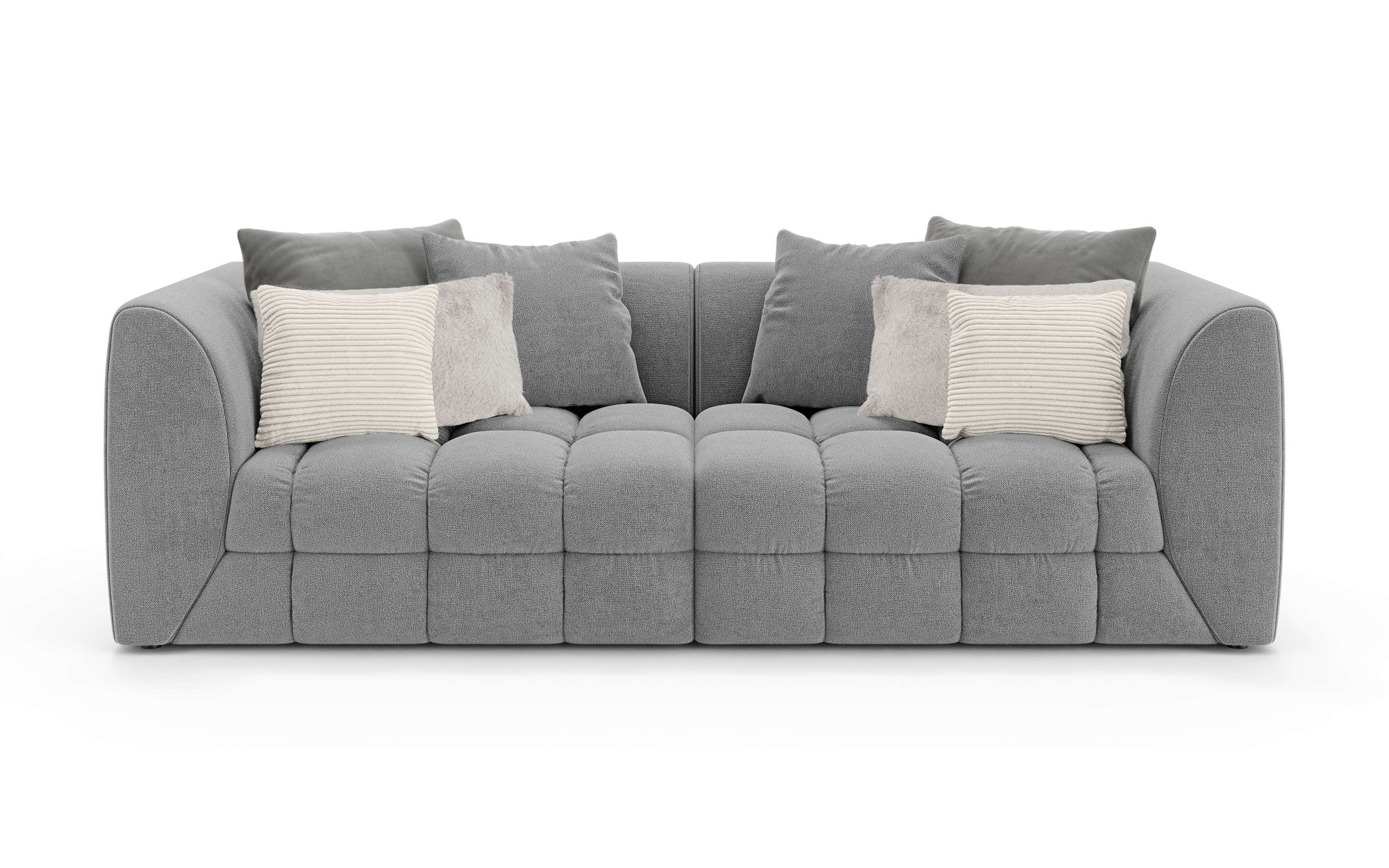 s.Oliver Big-Sofa »COBBO 3-Sitzer Design-Sofa Bubble-Optik, Maße B/T/H: 259 günstig online kaufen