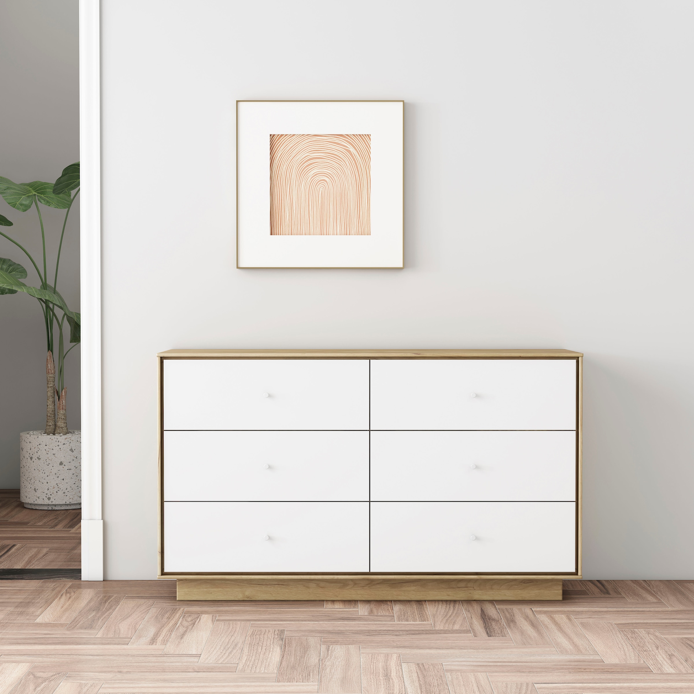 OTTO home Kommode »Blaire« kratzfeste Melaminoberfläche, ABS-Kanten und FSC günstig online kaufen