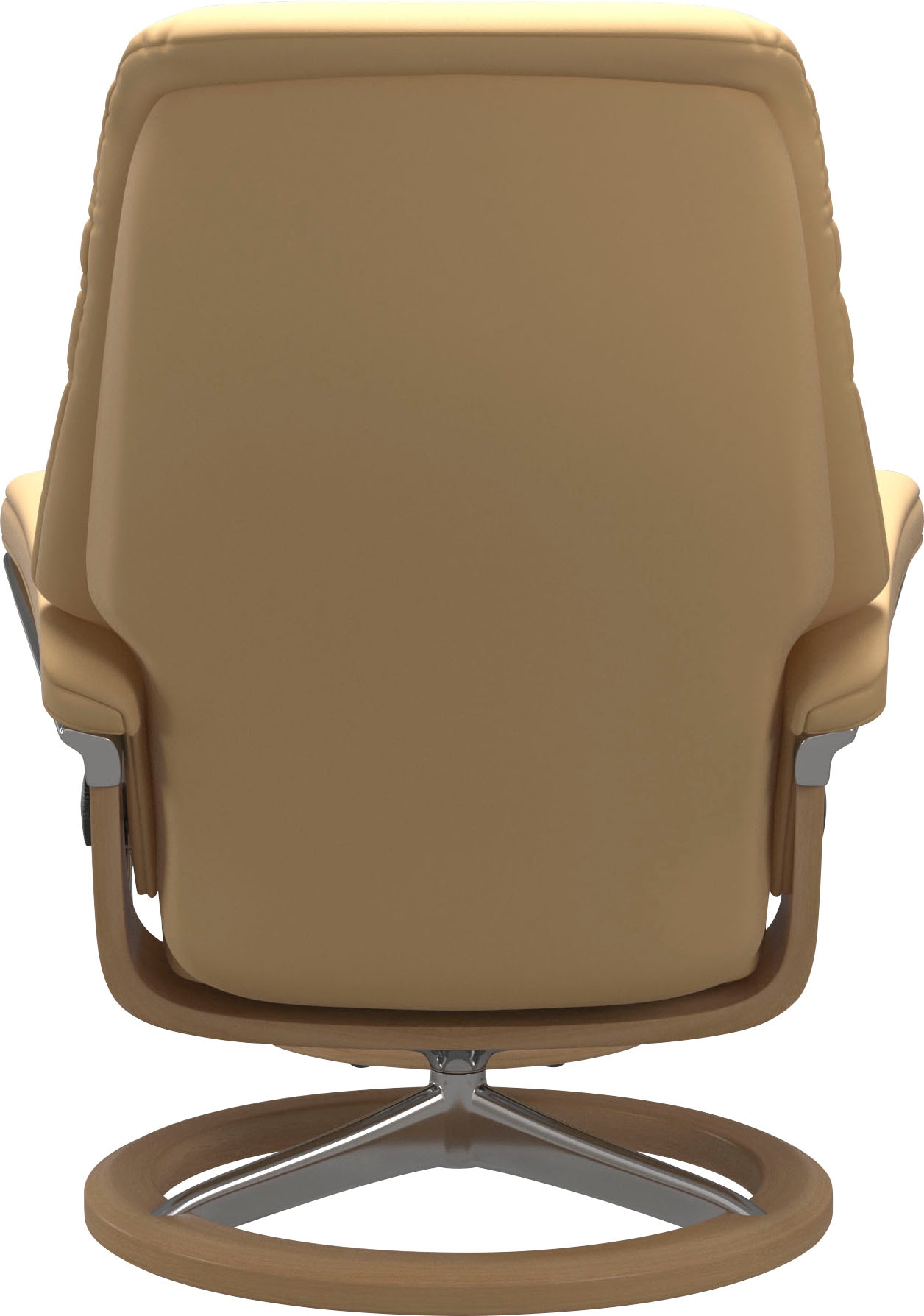 Stressless® Relaxsessel »Sunrise«, (Set, Relaxsessel mit Hocker), mit Signature Base, Größe S, Gestell Eiche
