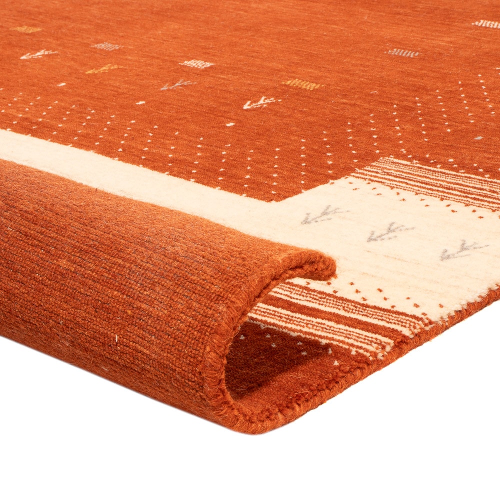 morgenland Wollteppich »Aurora Flair - Wollteppich«, quadratisch, 1 mm Höhe, Sehr weicher Flor