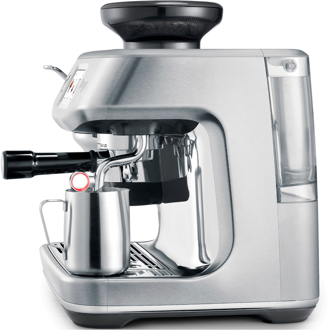 Sage Espressomaschine »Barista Touch Impress SES882BSS, mit Cold Brew und kaltem Espresso«, Barista-Anleitung, Einstellungen für Milchalternativen