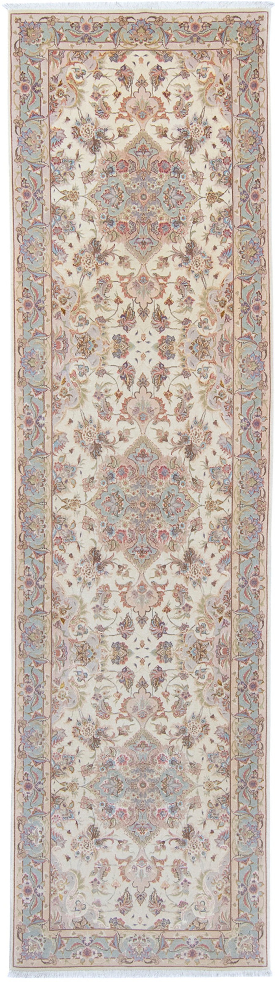 morgenland Orientteppich »Perser - Täbriz - Royal - 358 x 91 cm - beige«, r günstig online kaufen