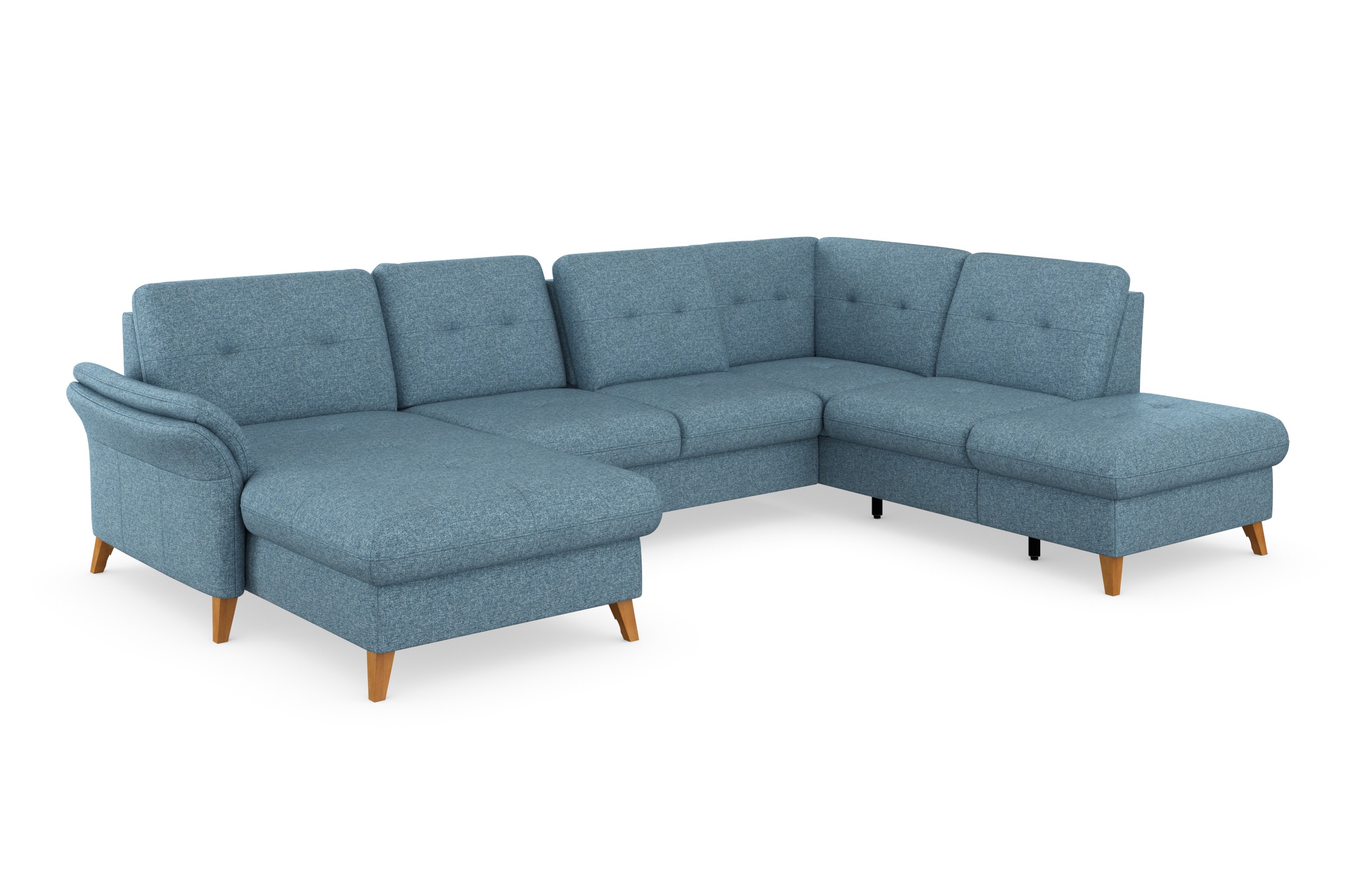 sit&more Wohnlandschaft »Göteborg«, inkl. Sitztiefenverstellung, wahlweise mit Bettfunktion & Bettkasten