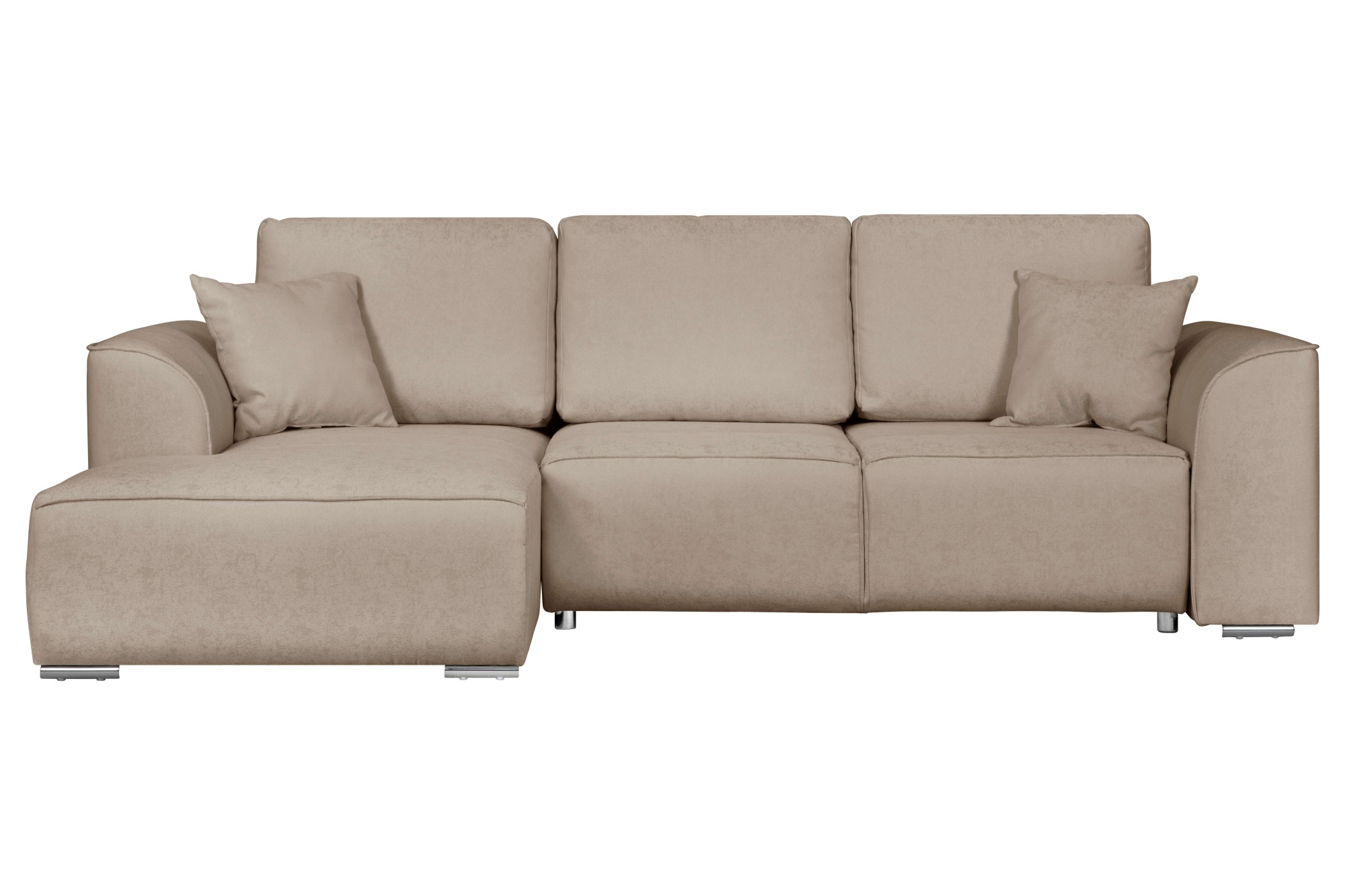 INOSIGN Ecksofa »BEATRICE optionale Schlafsofa mit Bettkasten, B/T/H: 265/170/86 cm«, L-Form, wahlweise auch mit Bettfunktion und Bettkasten