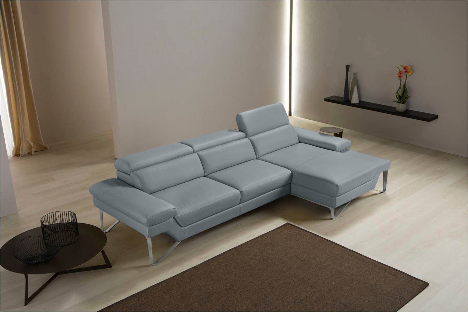 Egoitaliano Ecksofa »Princess, elegantes Designsofa mit erstklassigem Sitzk günstig online kaufen