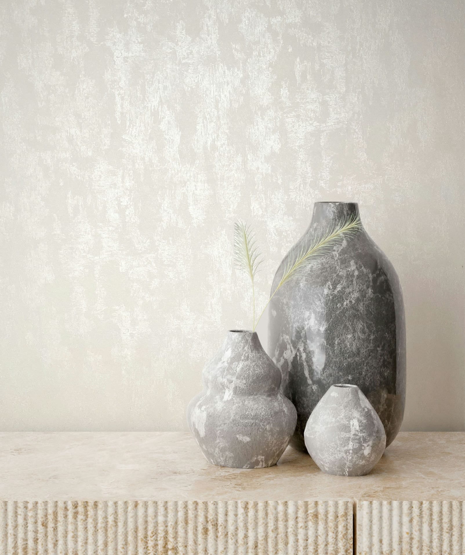 Marburg Vliestapete »Elegant Elements« Steinoptik moderne Tapete für Wohnzimmer Schlafzimmer Küche