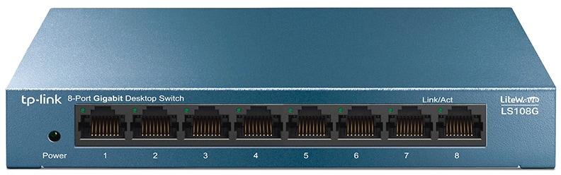 TP-Link Netzwerk-Switch »LS108G LiteWave 8-Port Gigabit Desktop Switch«, (1 St.)