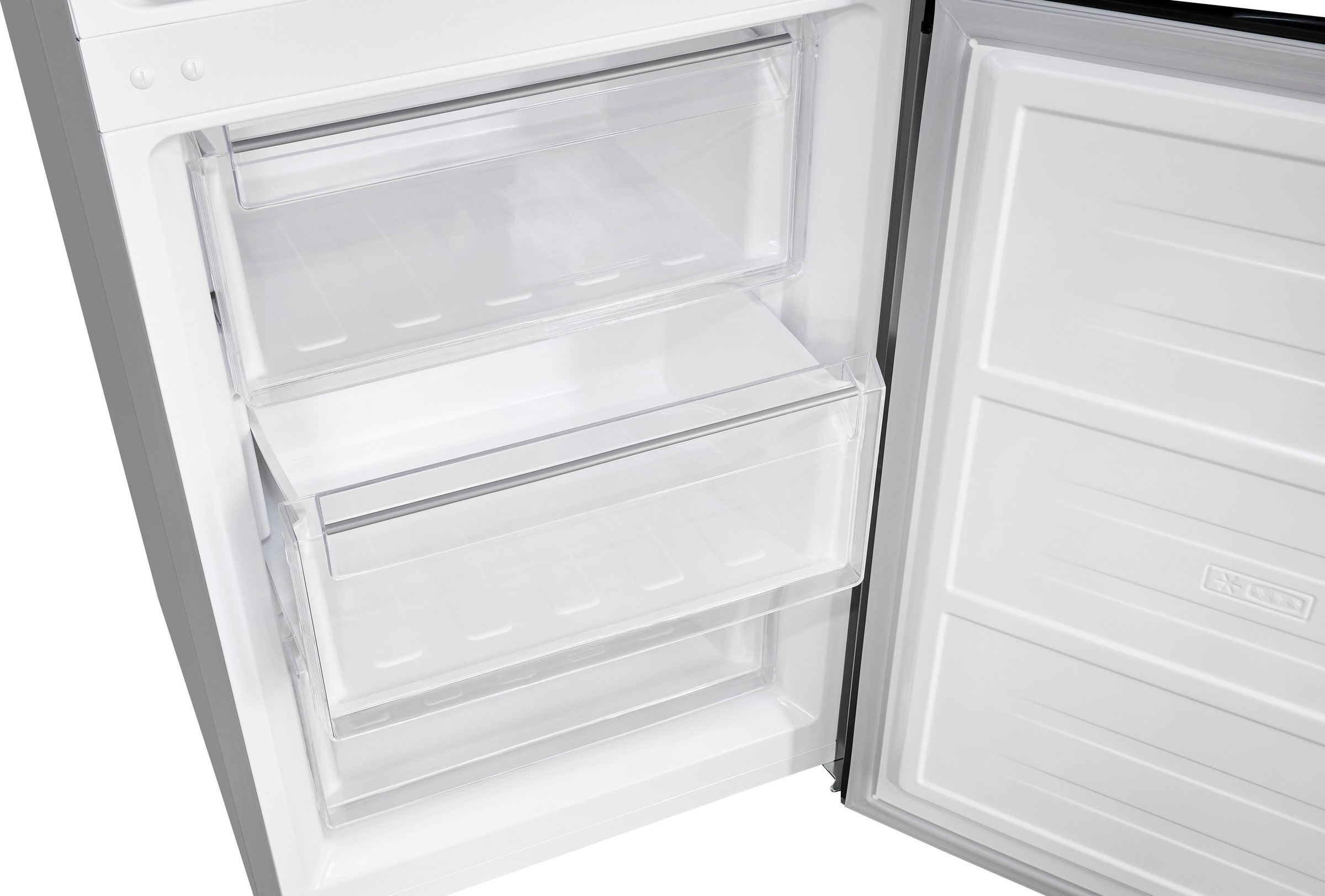 exquisit Kühl-/Gefrierkombination »KGC350-105-NF-040C«, Energieeffizienzklasse C, 347 L Volumen, Total NoFrost, Display