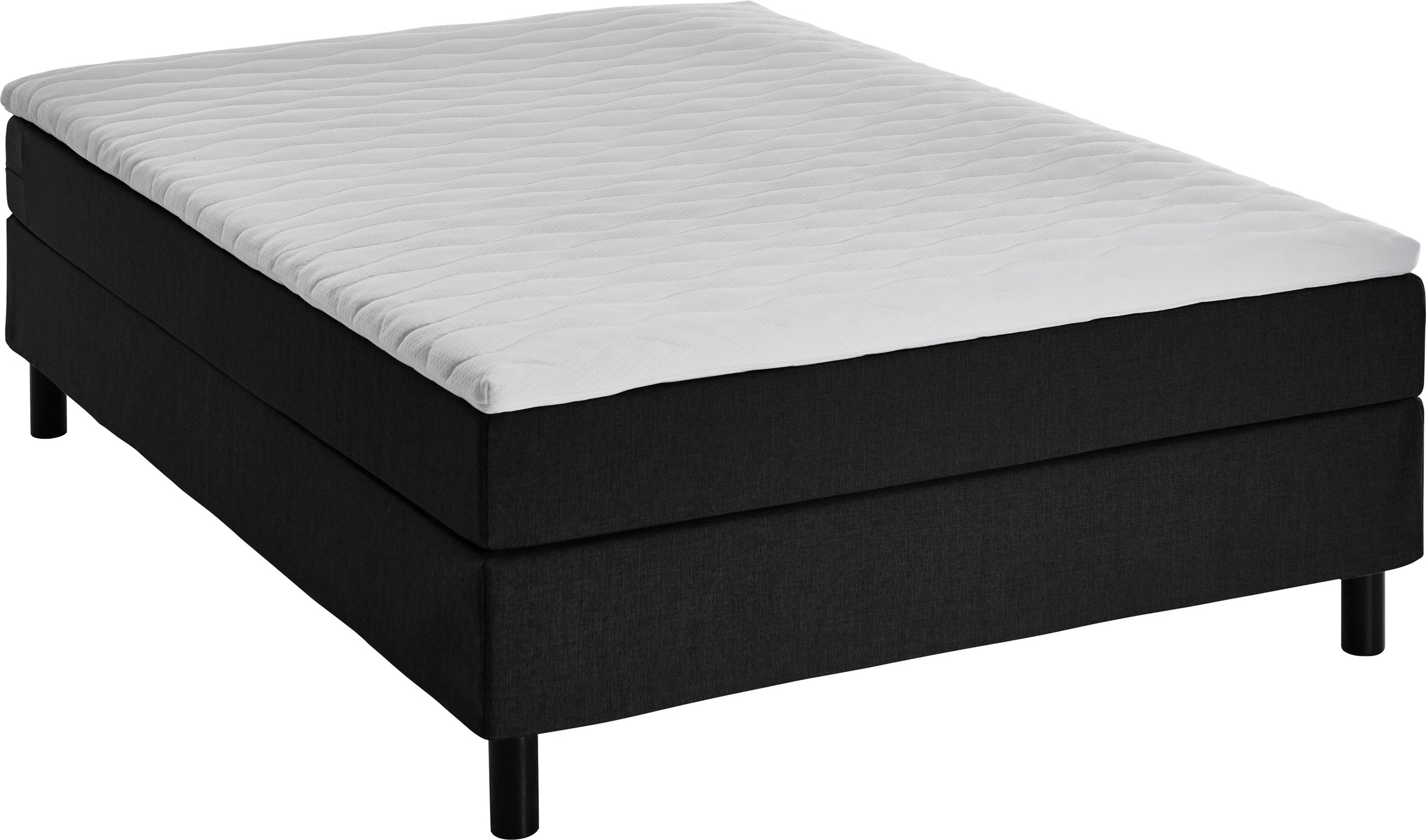 2. Bild von ATLANTIC home collection Boxbett »Happy«, ohne Kopfteil, mit Topper, wahlweise mit oder ohne Bettwaren