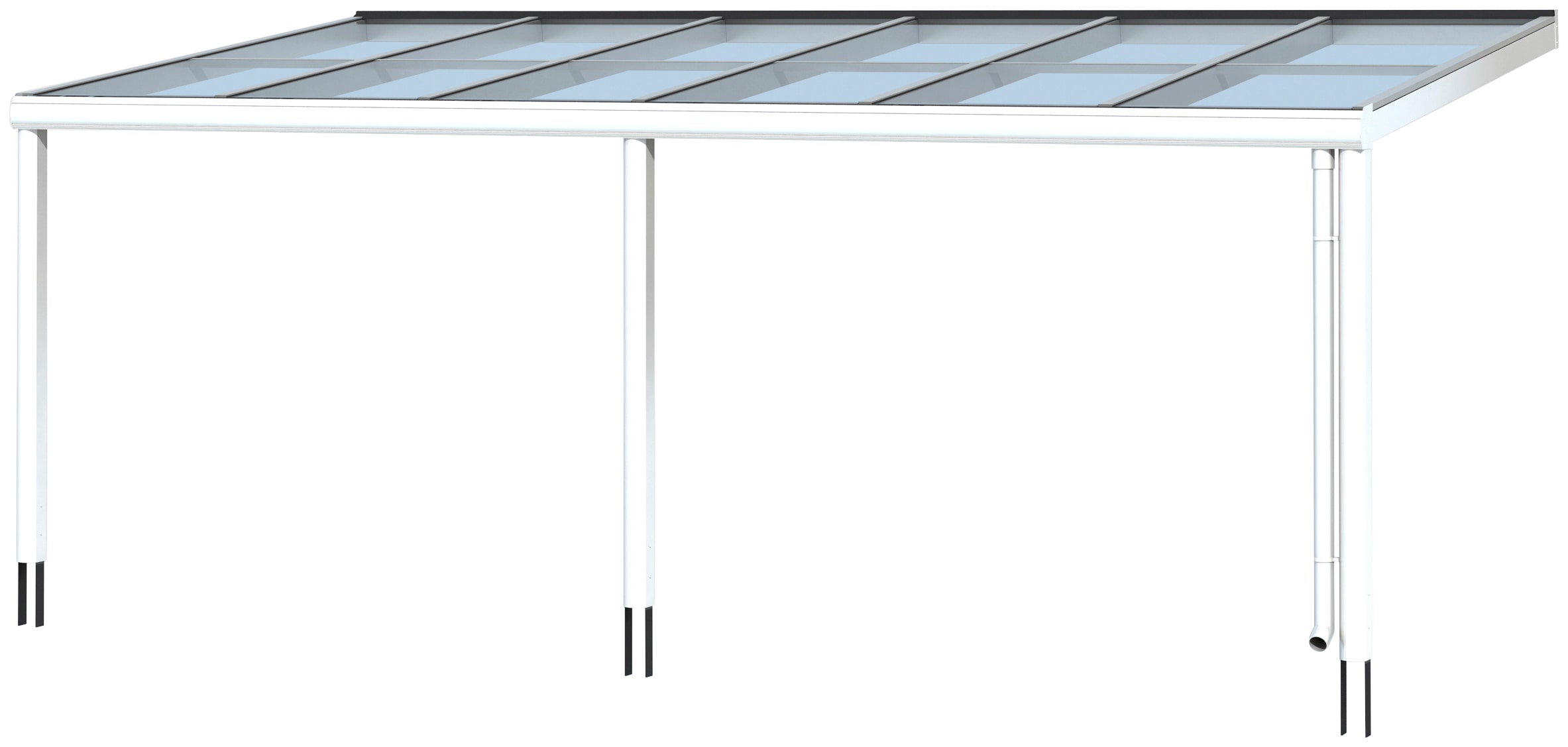 Skanholz Terrassendach »Monza«, BxT: 648x357