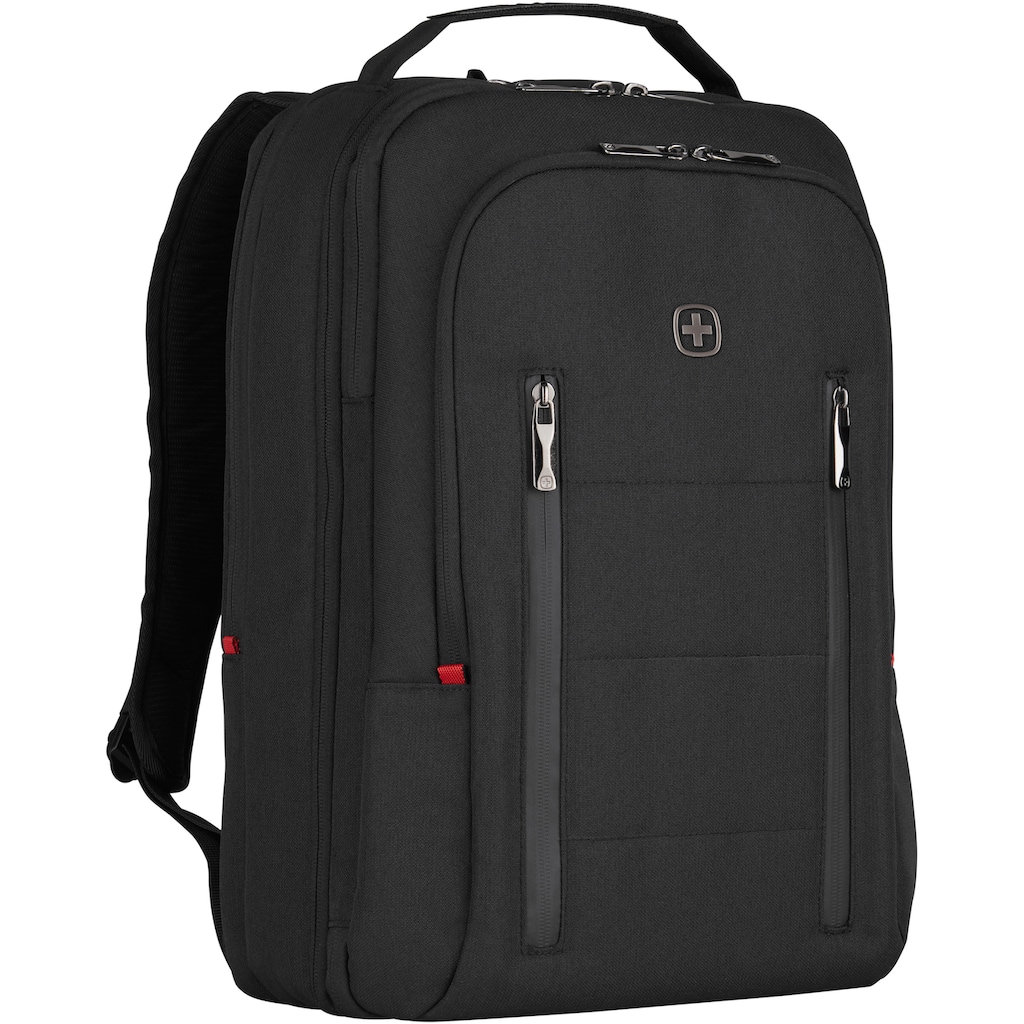 Wenger Laptoprucksack »City Traveler, schwarz«