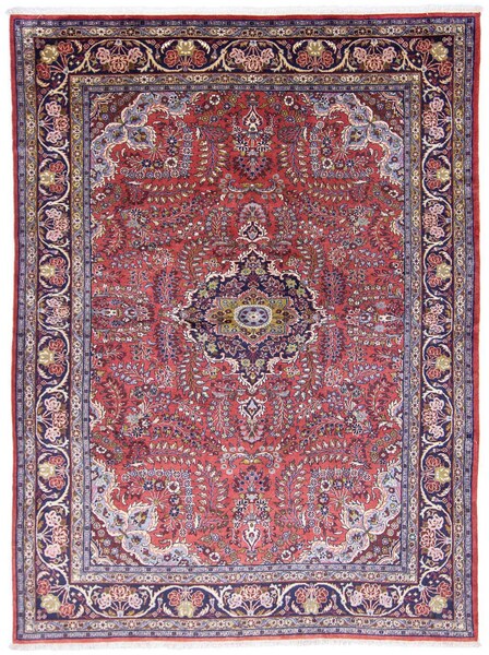 morgenland Wollteppich »Mehraban Medaillon Rosso 289 x 212 cm«, rechteckig, günstig online kaufen