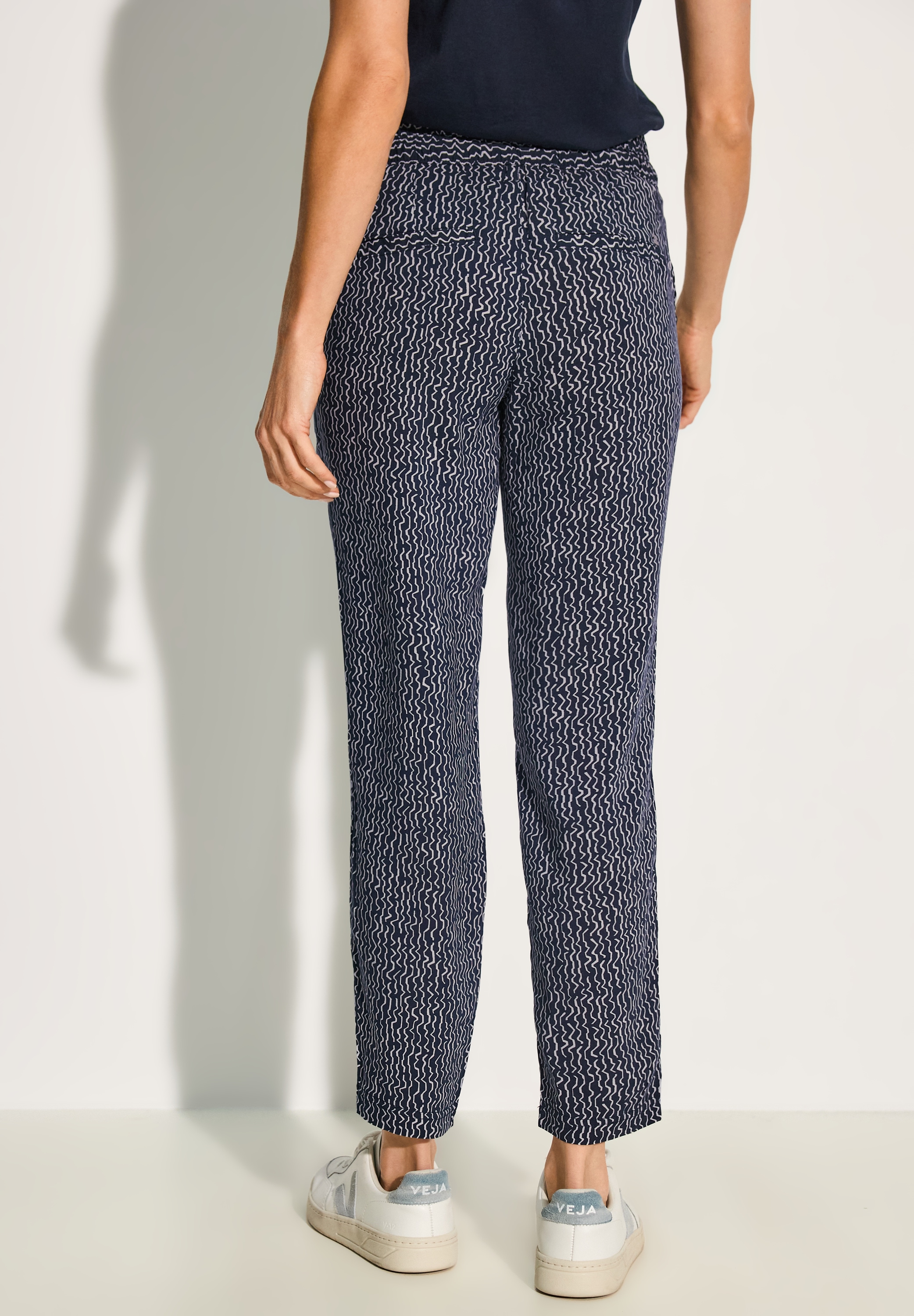 Cecil Jogger Pants »CHELSEA«, mit All-Over Print