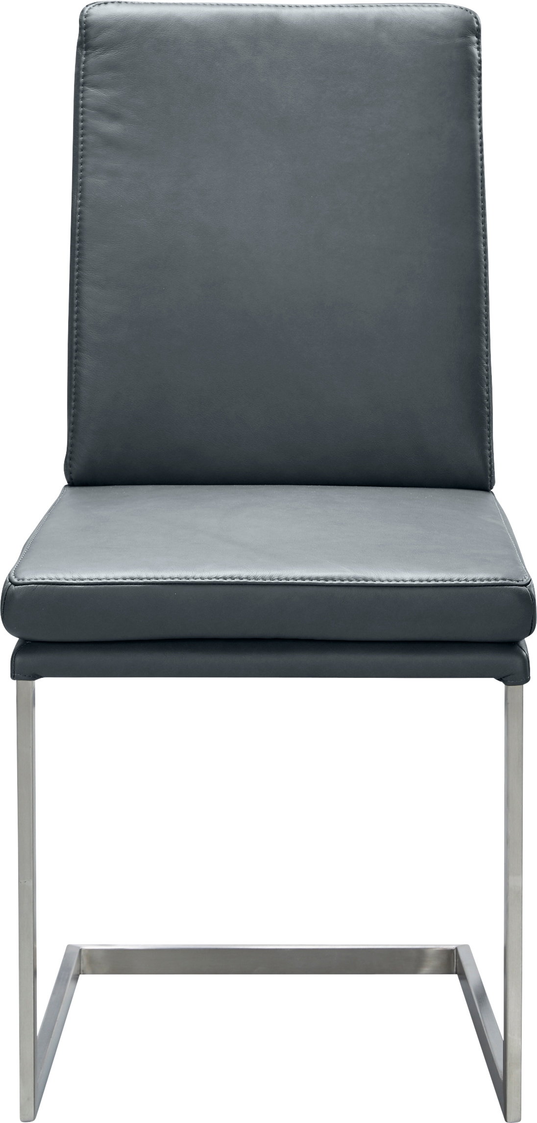 K+W Komfort & Wohnen Freischwinger, Leder CLOUD, stabiles Hochkantrohr, Unt günstig online kaufen