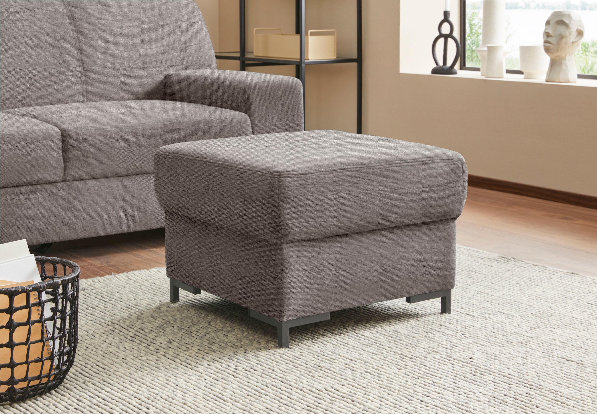 DOMO collection Hocker »Ledas«, in vielen Farben erhältlich