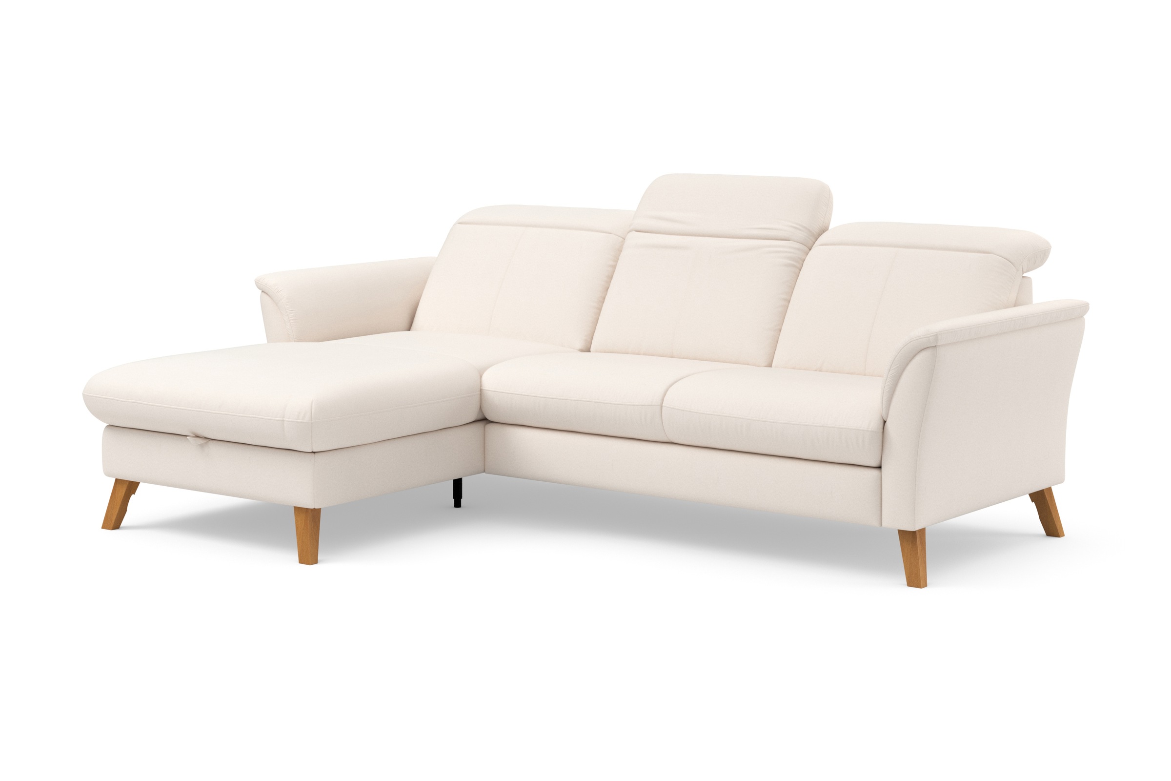sit&more Ecksofa »Romero L-Form«, wahlweise mit oder ohne Relax-Funktion, Bettfunktion, Bettkasten