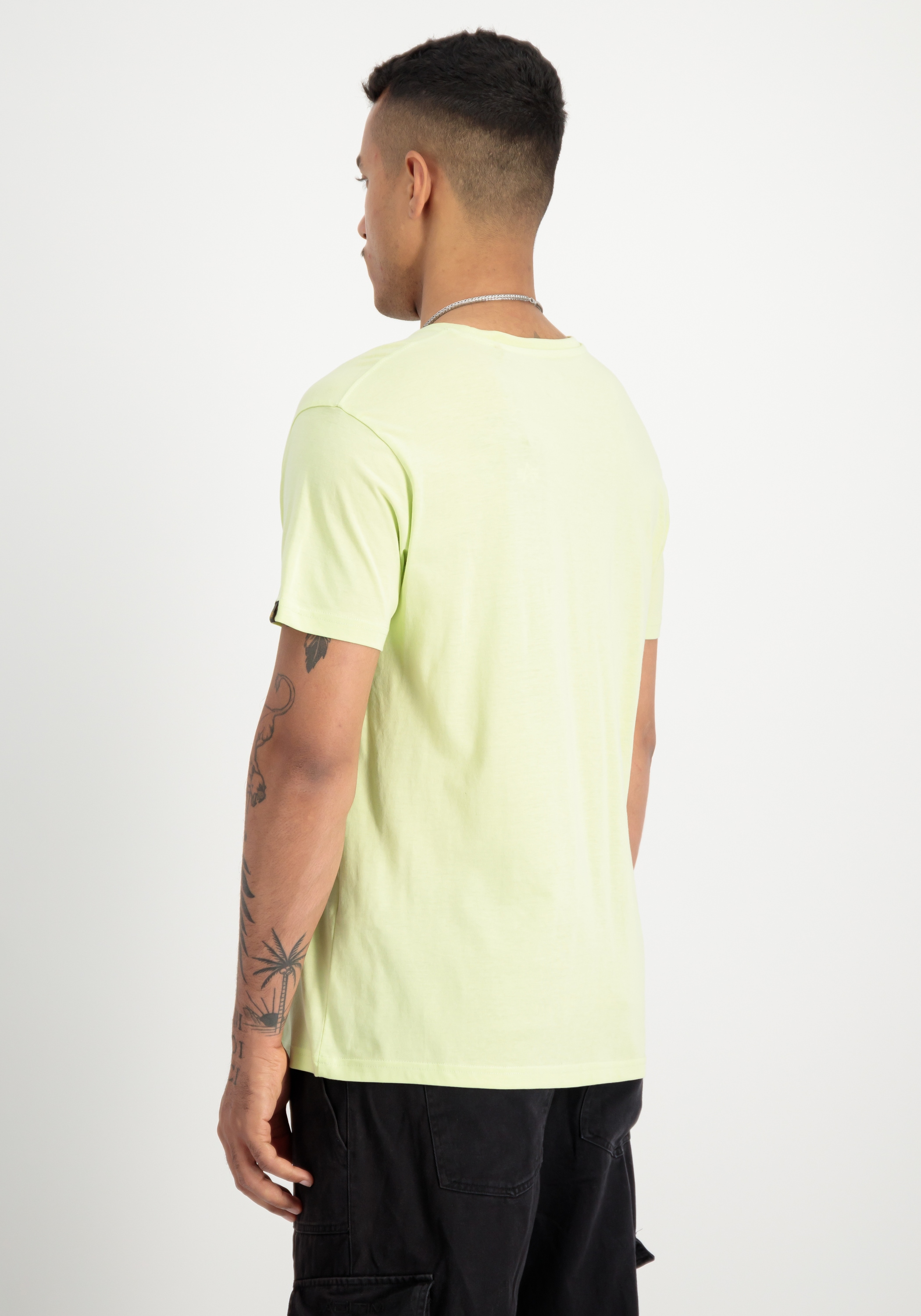 Alpha Industries T-Shirt »Alpha Industries Men - T-Shirts Basic T-Shirt BL Rubber«