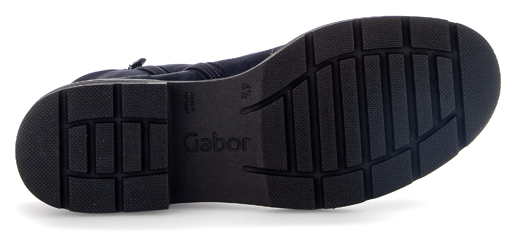 Gabor Schnürboots, Blockabsatz, Schnürstiefelette, praktischer Innenreißverschluss