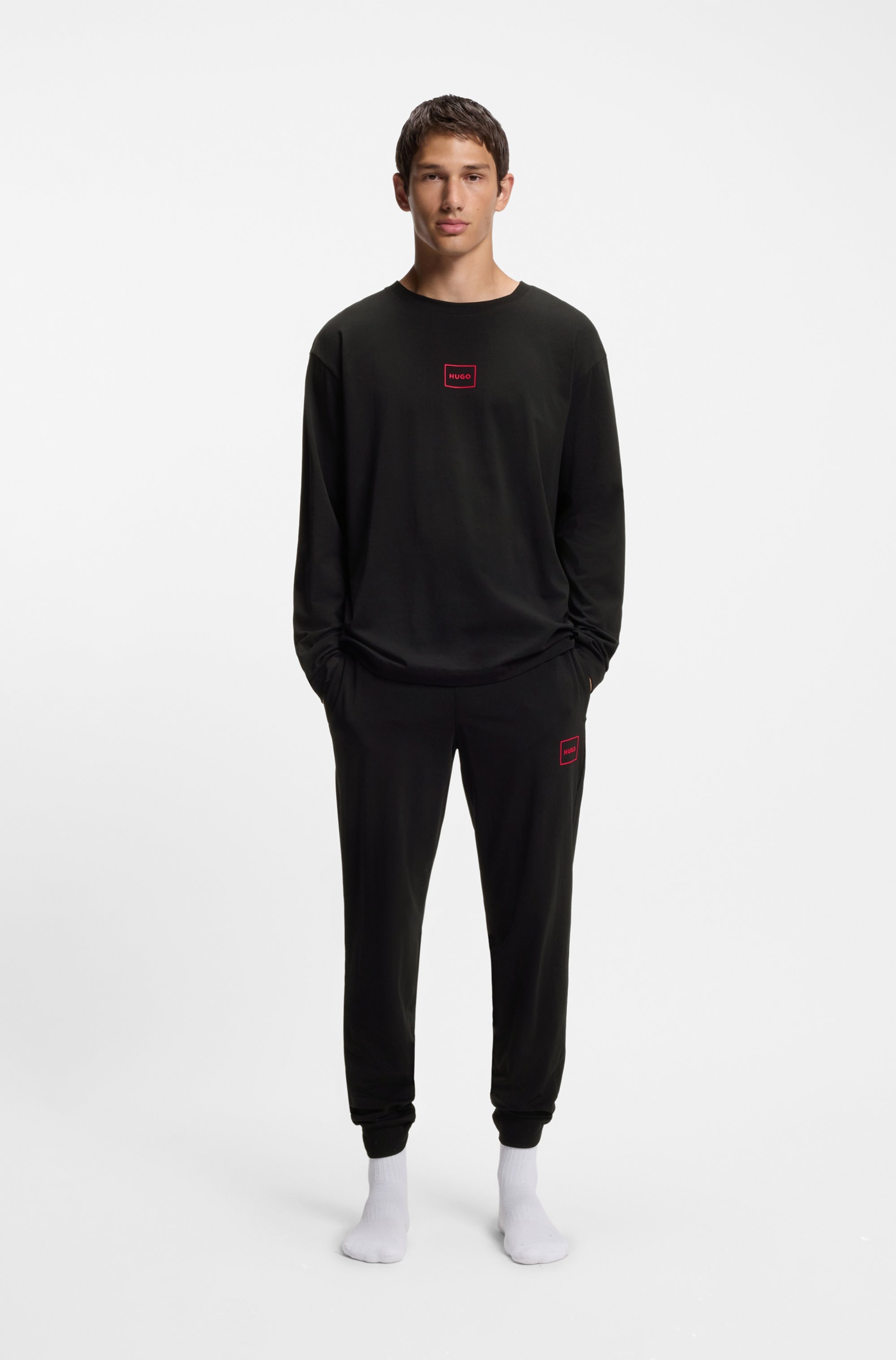 HUGO Underwear Sweatpants »Laze Pants CW«, mit angesetztem Bund
