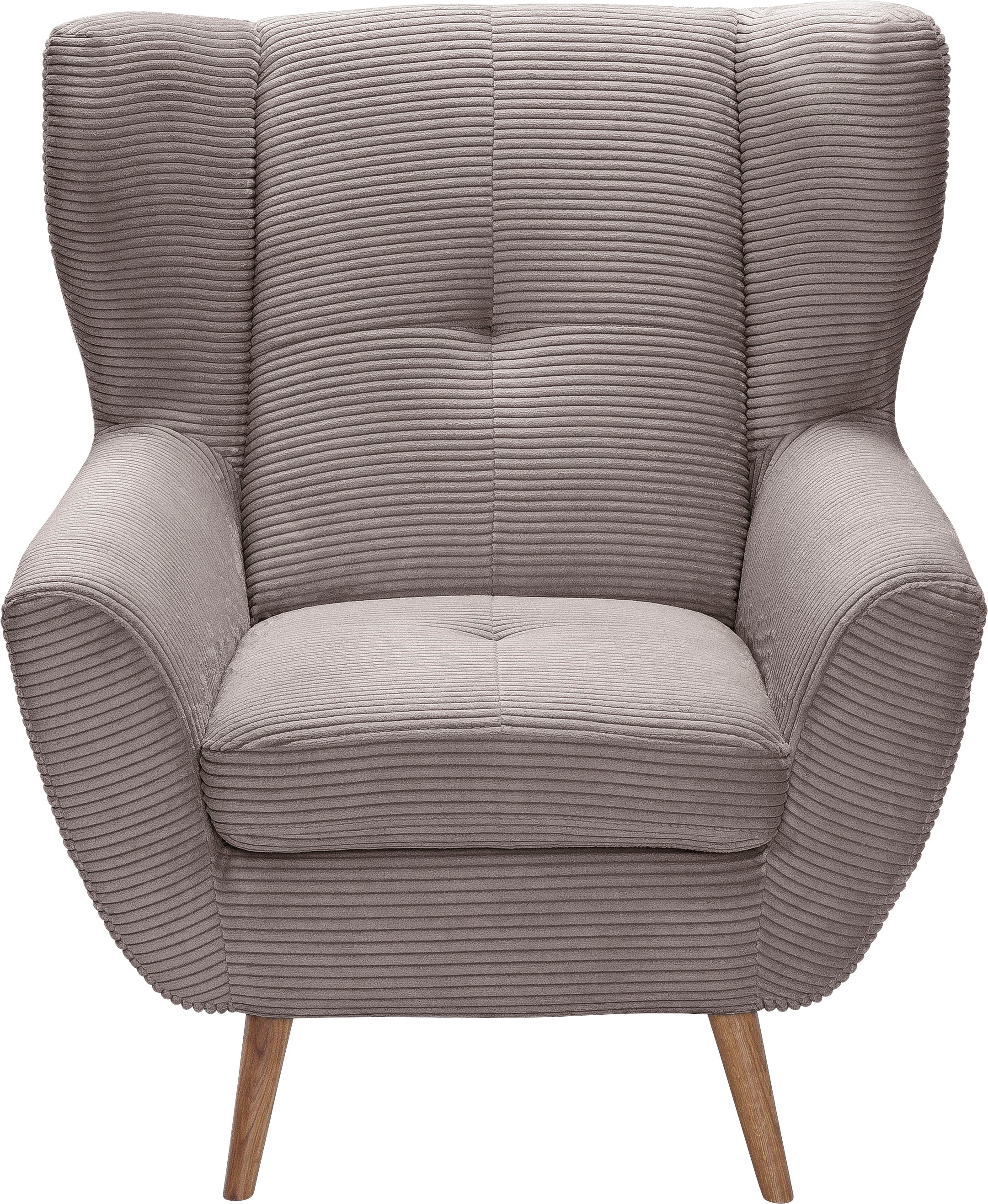 exxpo - sofa fashion Sessel »ALVESTA, Ohrensessel, Loungesessel mit hohem S günstig online kaufen