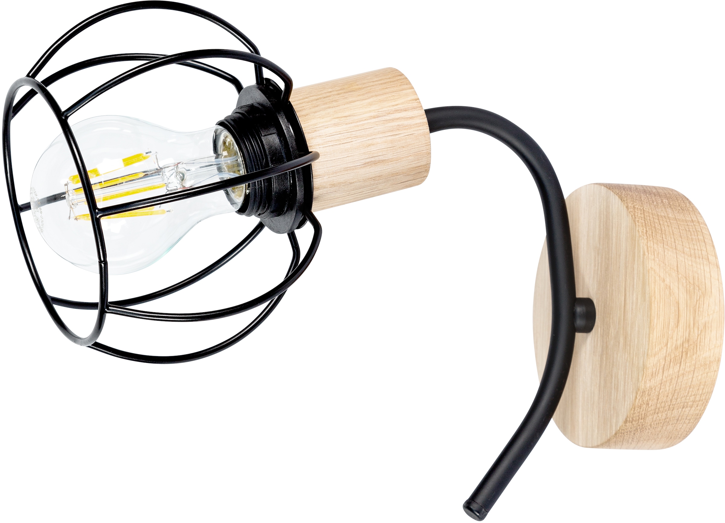 BRITOP LIGHTING Wandleuchte »Viviane«, 1 flammig, Leuchtmittel E27   ohne L günstig online kaufen