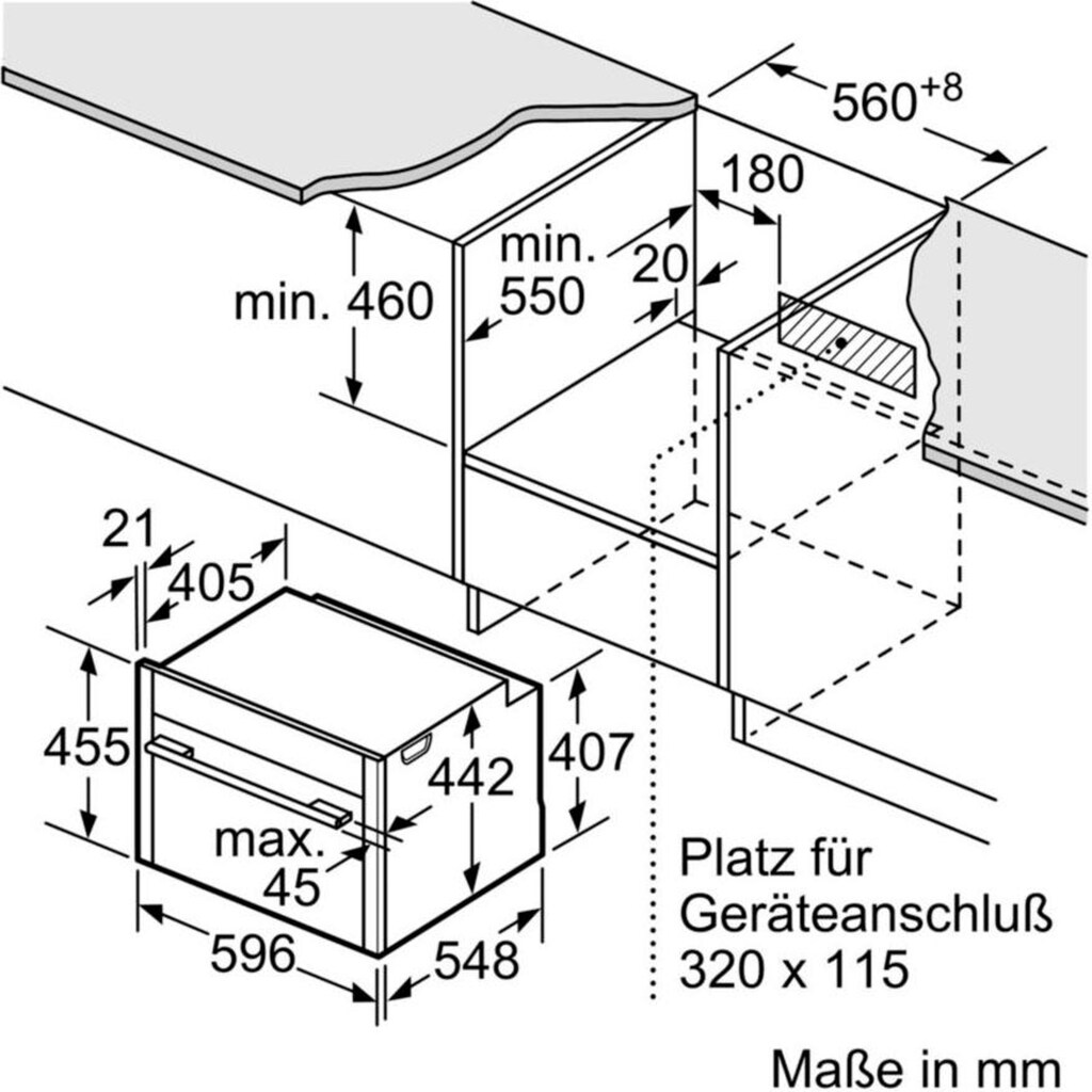 NEFF Einbaubackofen »C15FS22N0«, easyClean, CircoTherm®-Heißluft