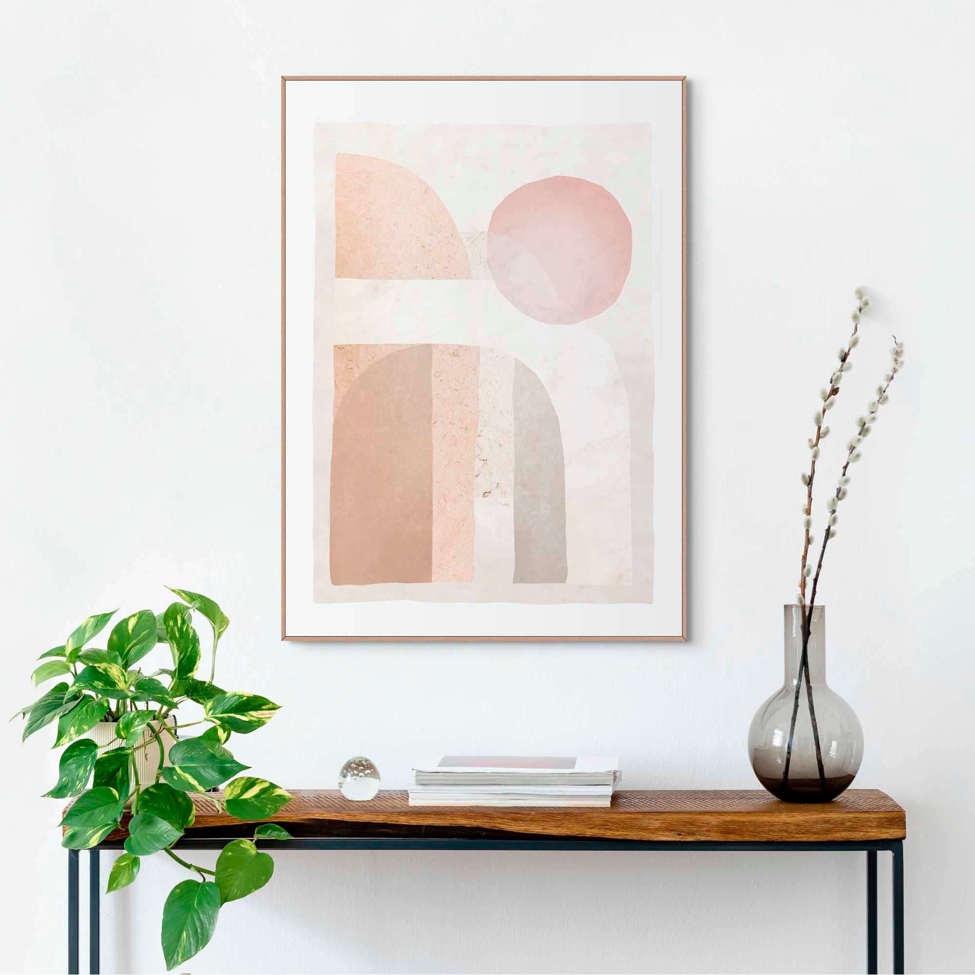 Reinders! Poster »Abstrakt«, im Holzrahmen