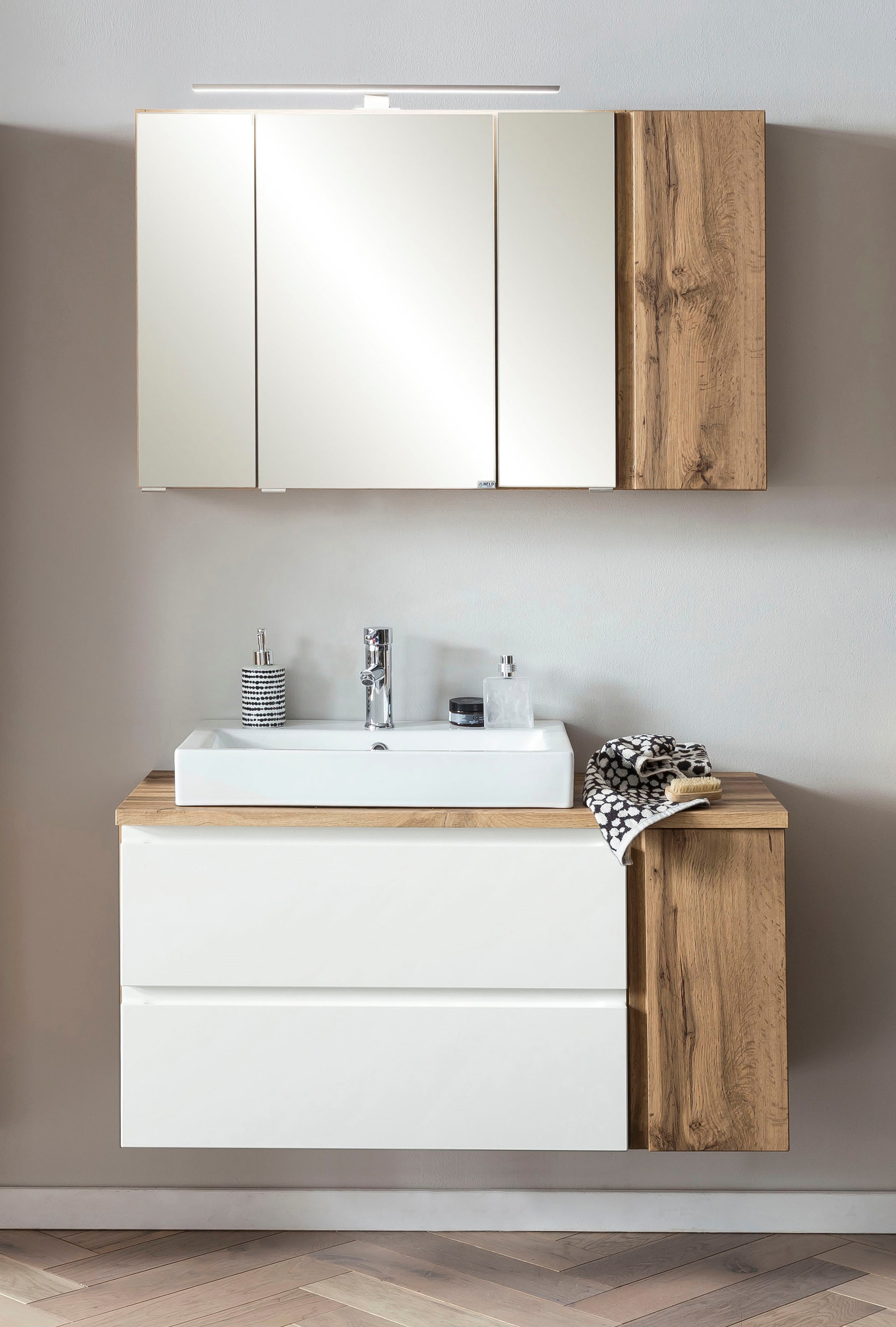 welltime Badmöbel-Set »Sölden« 2 Stk. tlg. günstig online kaufen