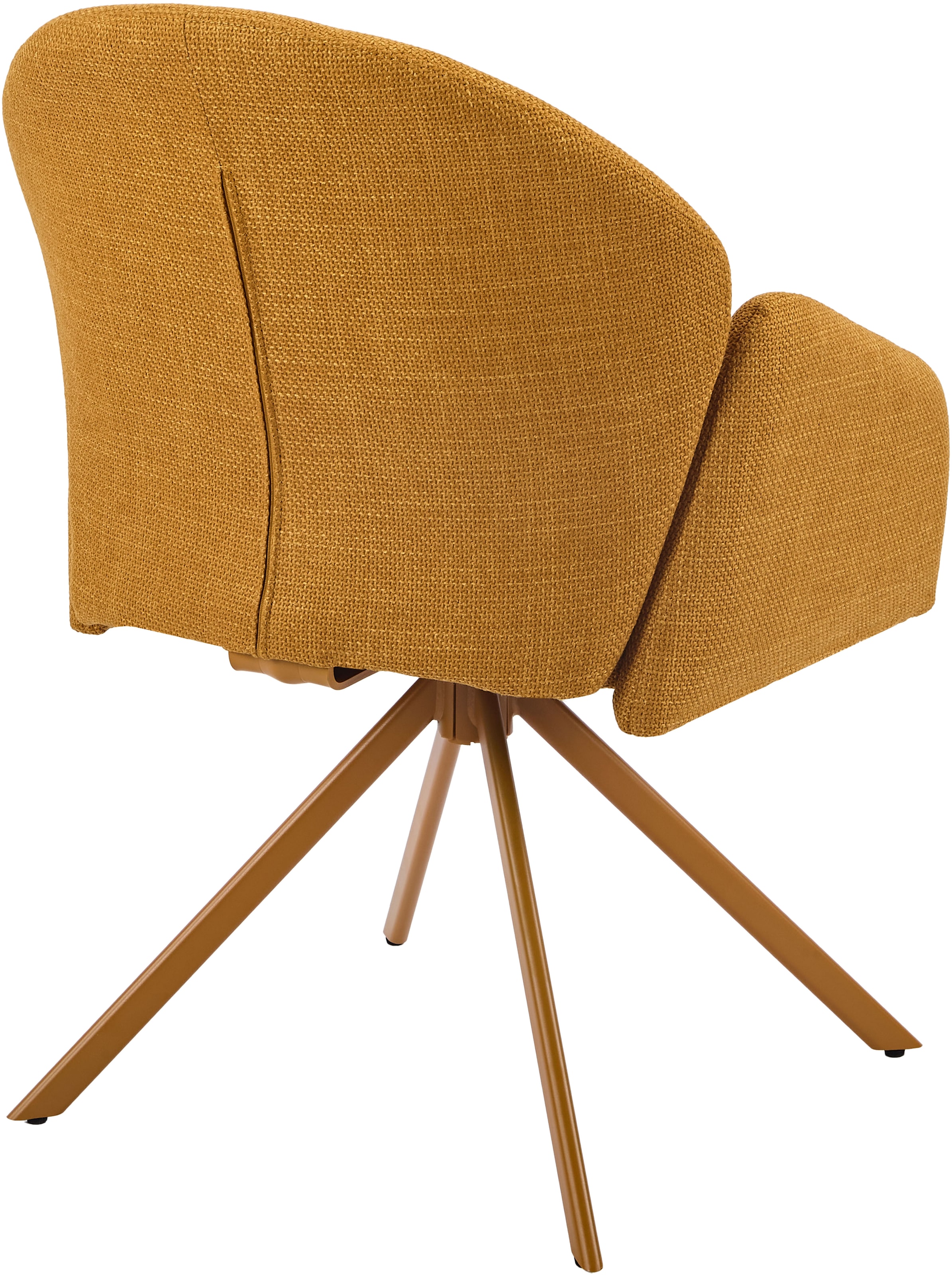 HELA Armlehnstuhl »HOLLY« (Set) 2 Stk.360° drehbar, Armlehnen, Gestell angepasst, Swing Back Komfortrücken